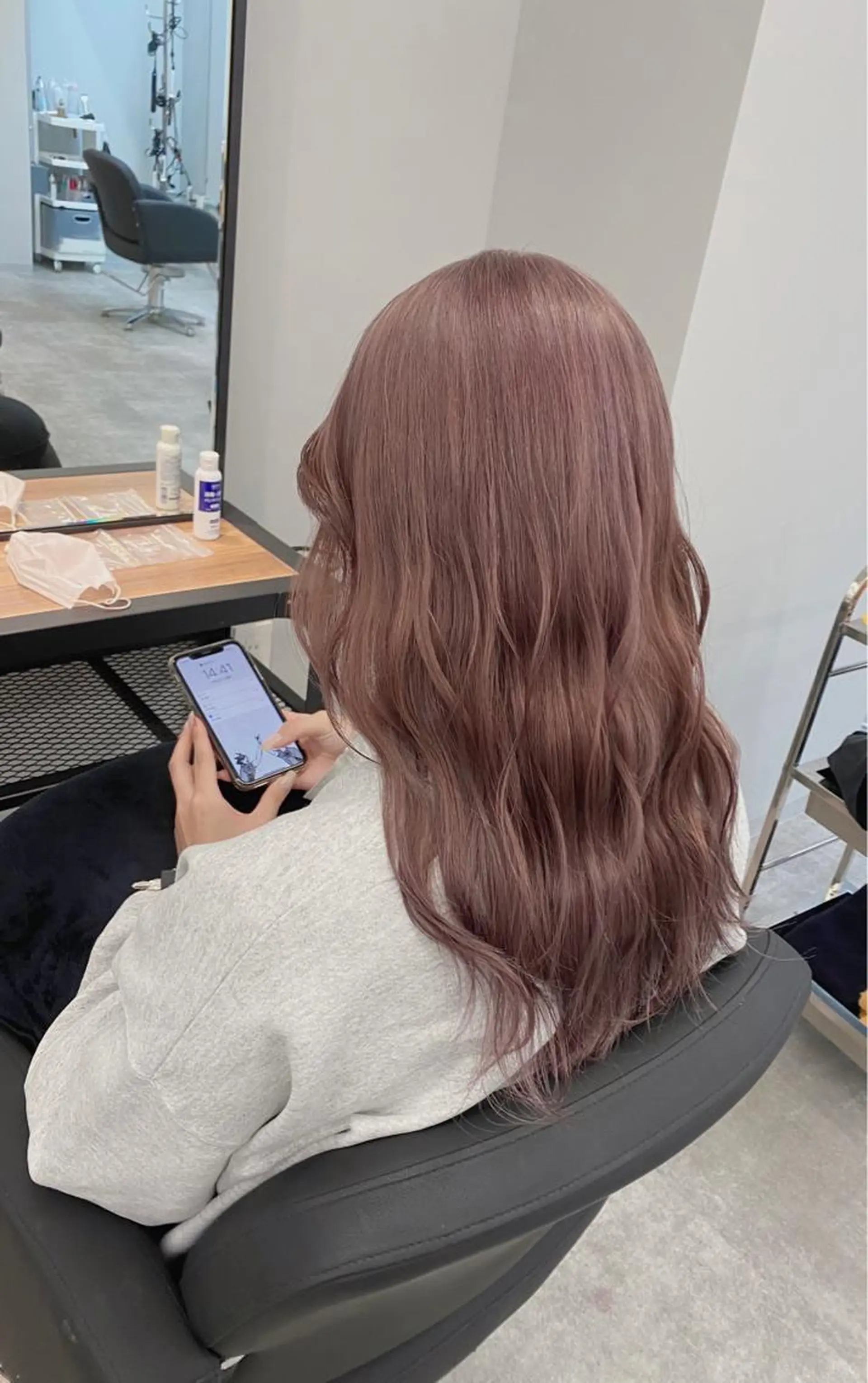 カラー ベージュカラー esu 天満のヘアスタイル