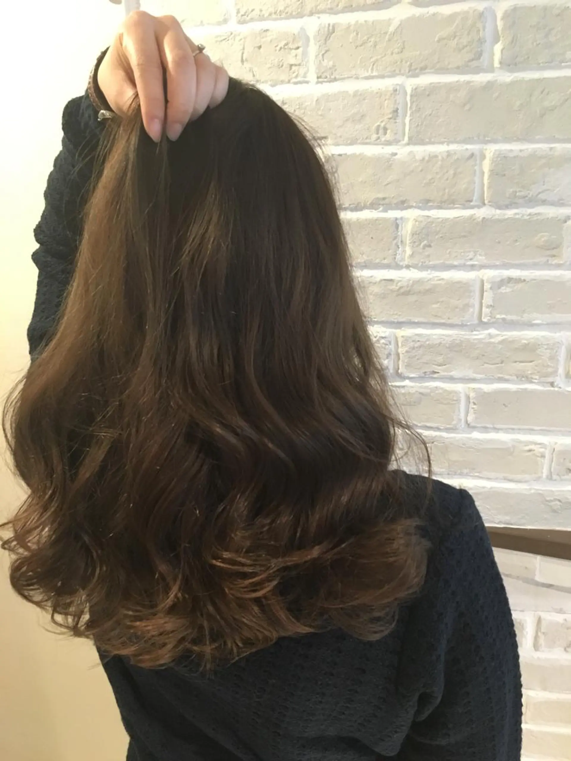 ロング トレヴァー デルチザンのヘアスタイル