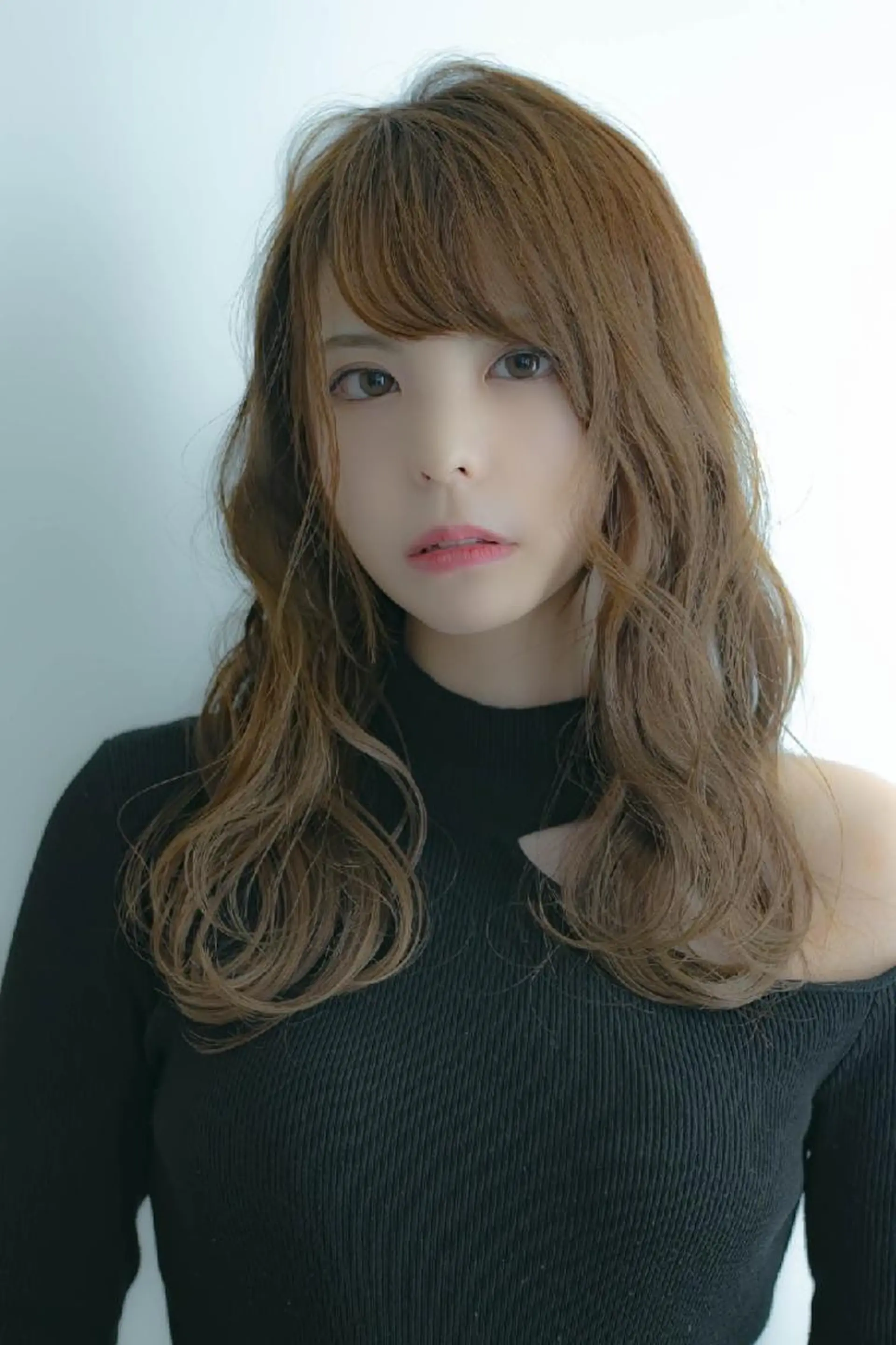 セミロング 【ハイライトに自信】 福田 将太のヘアスタイル