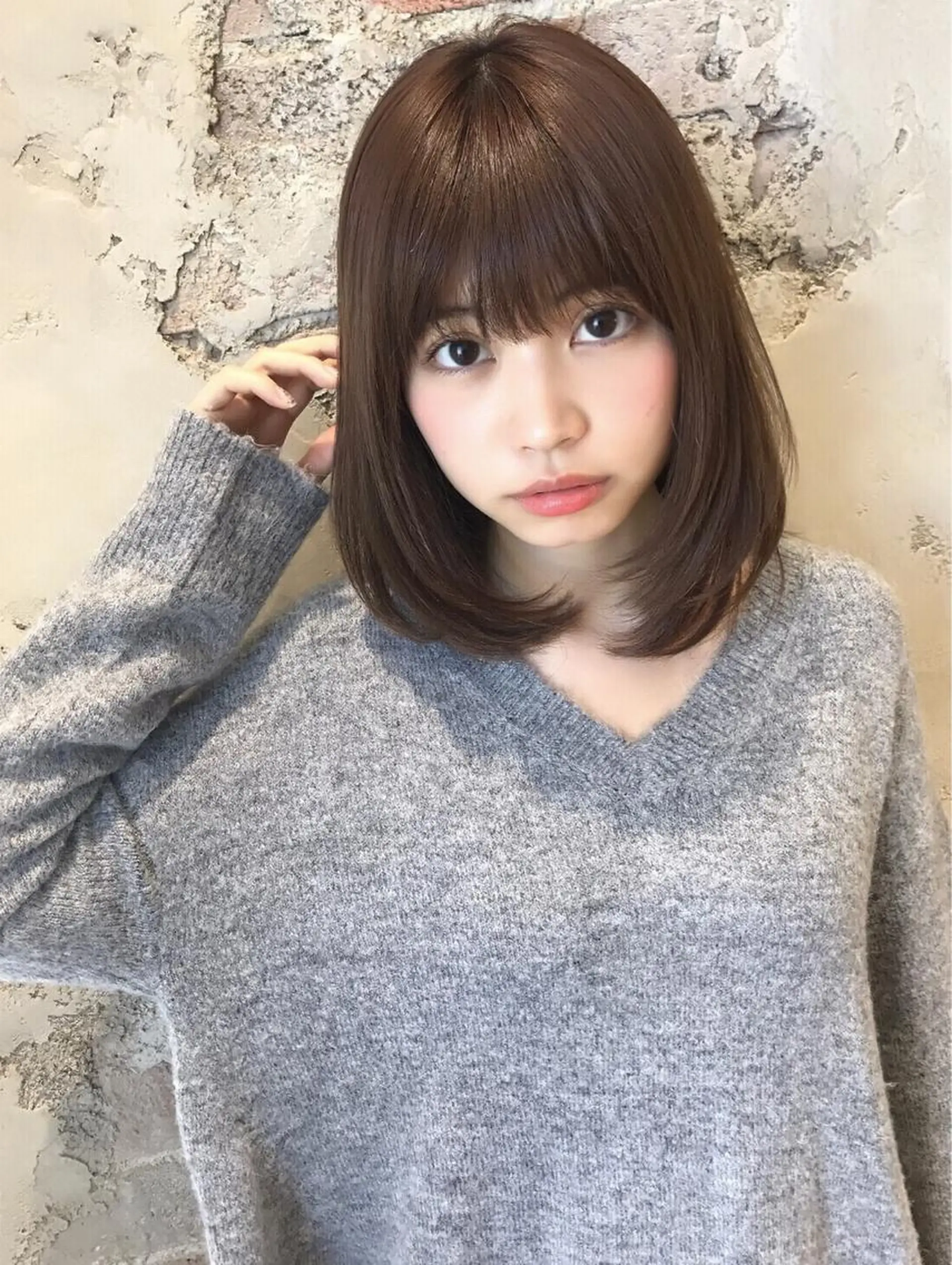 ミディアム カット トリートメント 髪質改善🇰🇷 店長🇰🇷keiのヘアスタイル