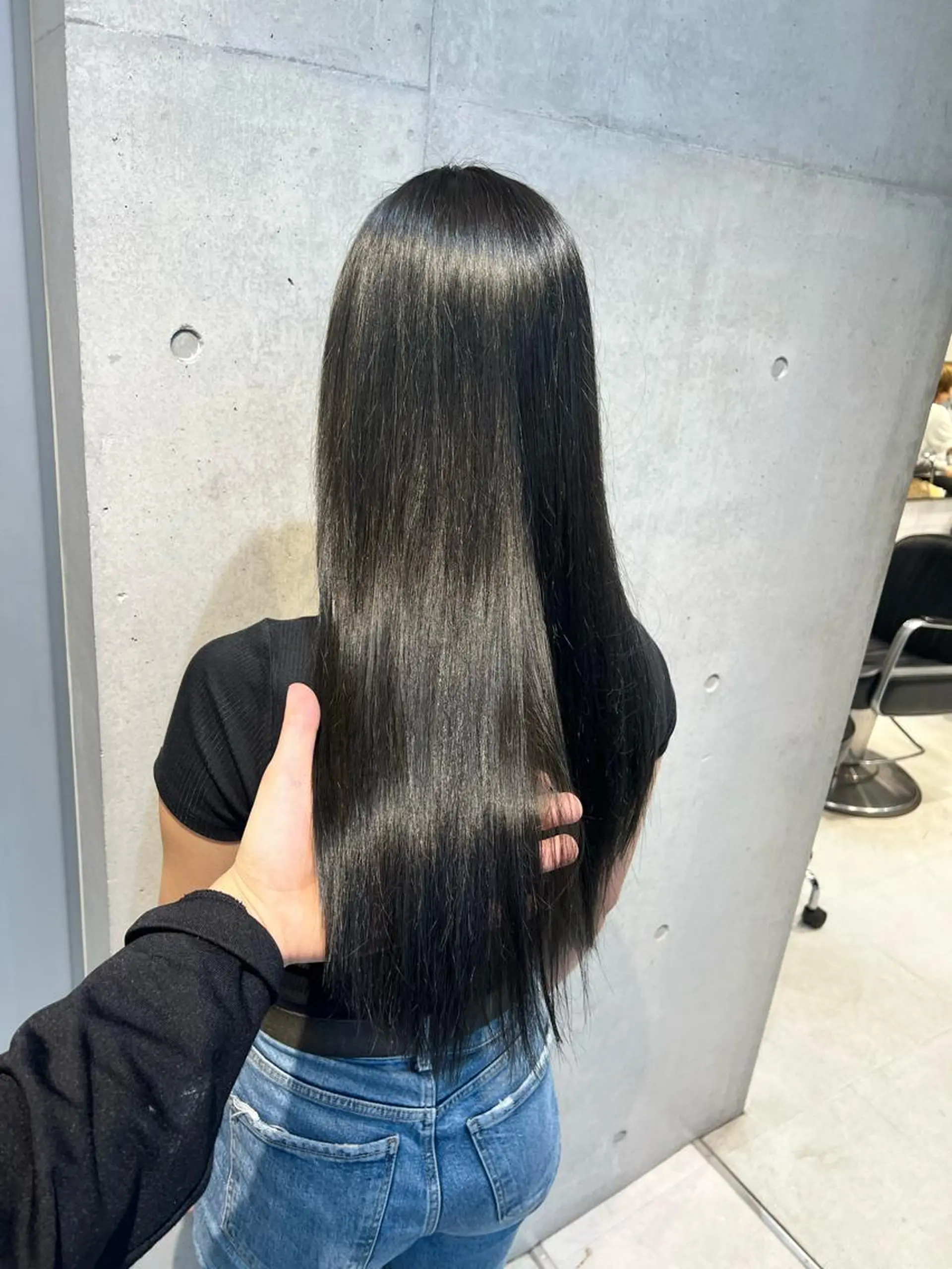 ロング カラー カット ヘアカラー トリートメント 赤みゼロ/透明感 カラー🌿KANTAのヘアスタイル