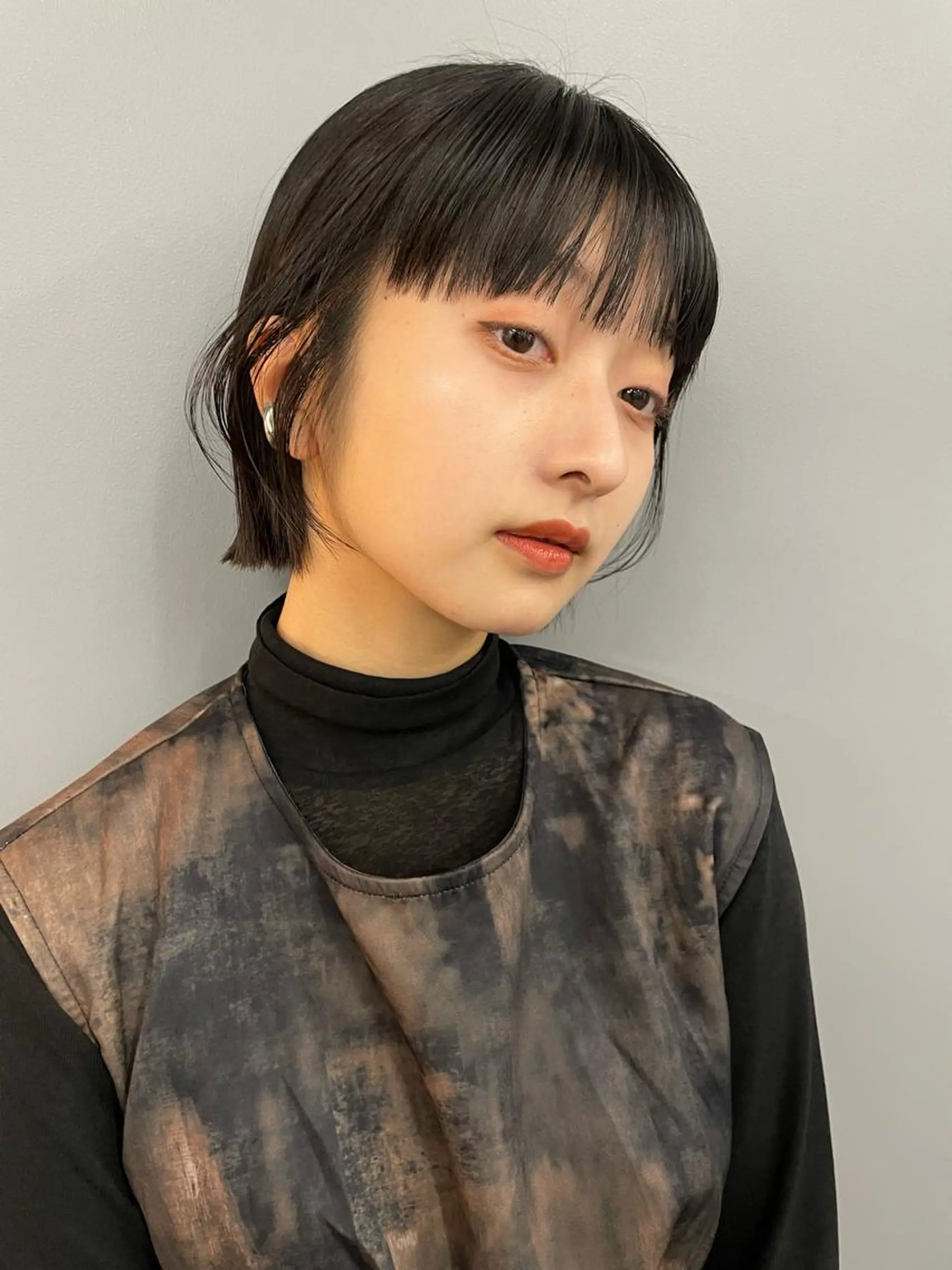 カラー 黒髪 toiro所属・似合わせカット/ naokoのヘアスタイル