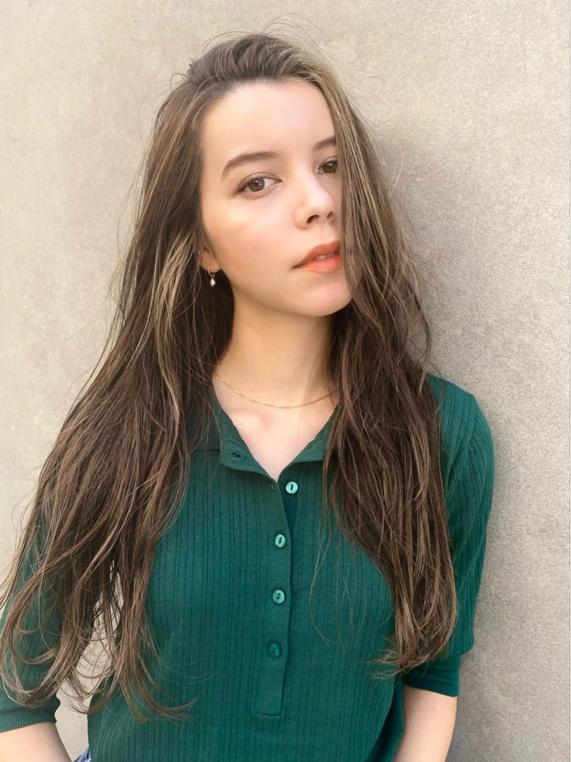 ロング カラー カット ヘアカラー トリートメント 似合わせカラーパーマ 🌿kitin米川のヘアスタイル