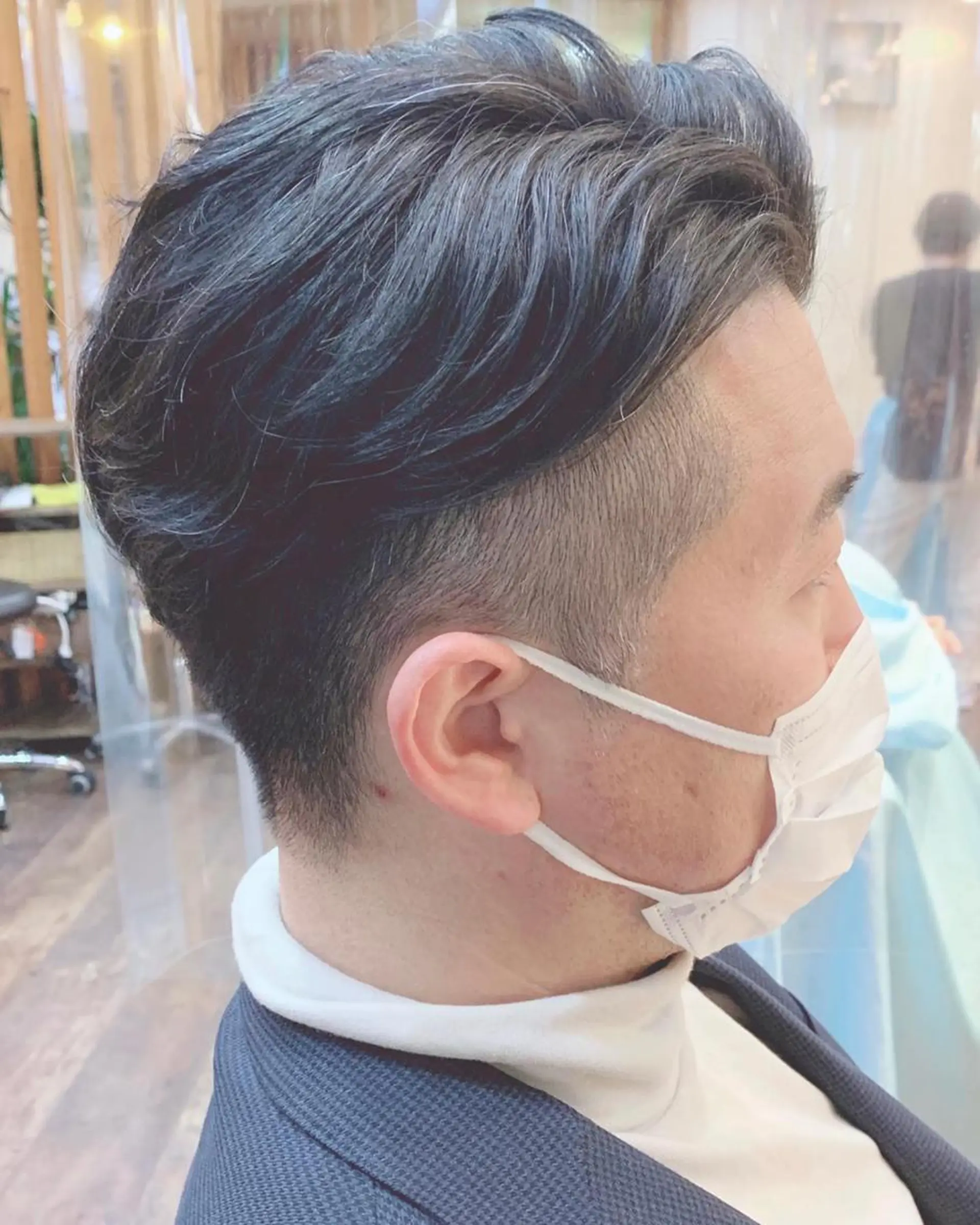 ショート カラー メンズ 学生(メンズ向け) メンズショート ツーブロック 刈り上げ 外国人風カラー 🌿ヤマグチ ユウキ🌿のヘアスタイル