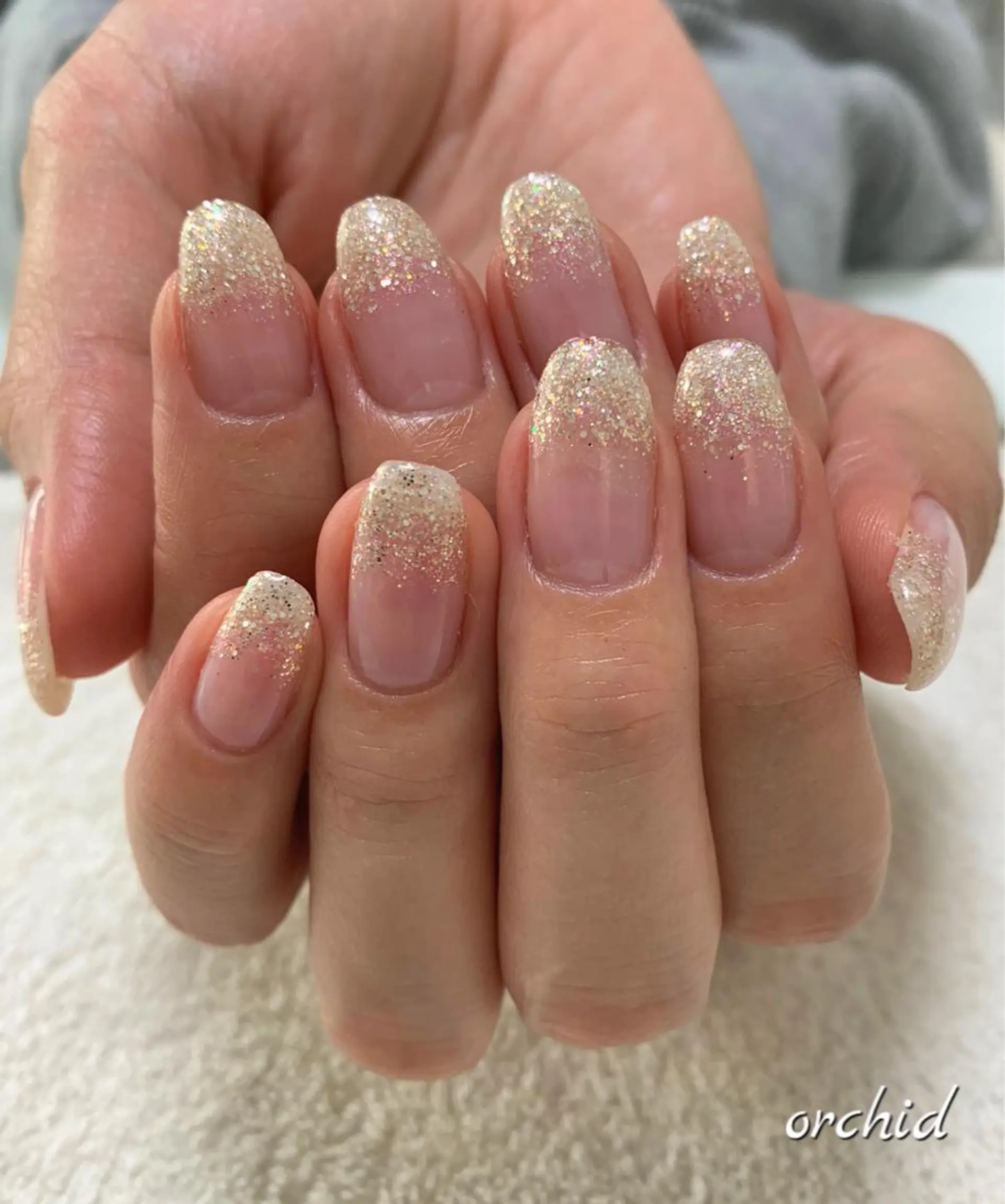 ネイル ハンドネイル フットネイル orchid ♡オーキッドのネイルデザイン