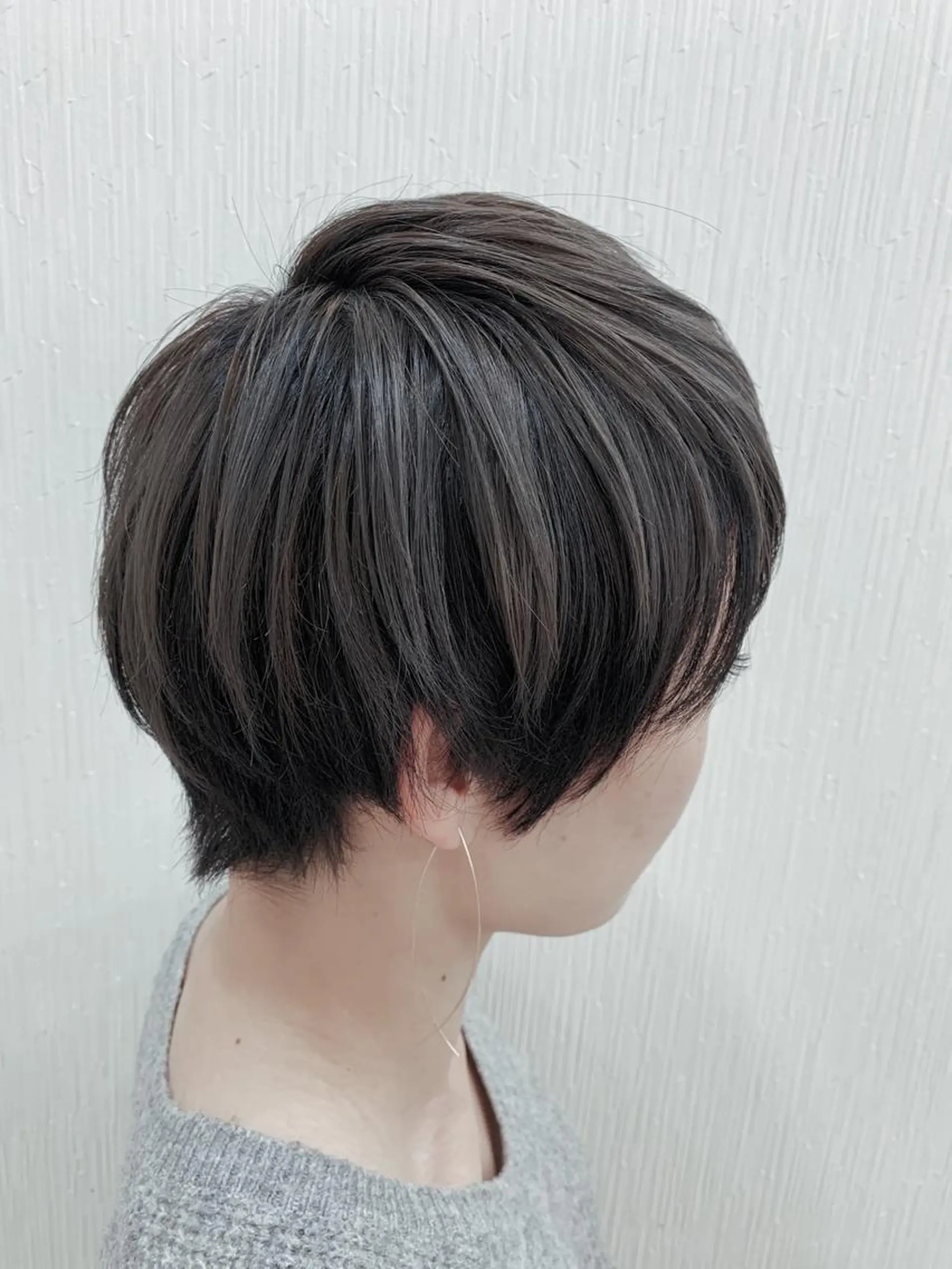 ショート カラー レイヤーカットモデル 募集/藤原一真のヘアスタイル