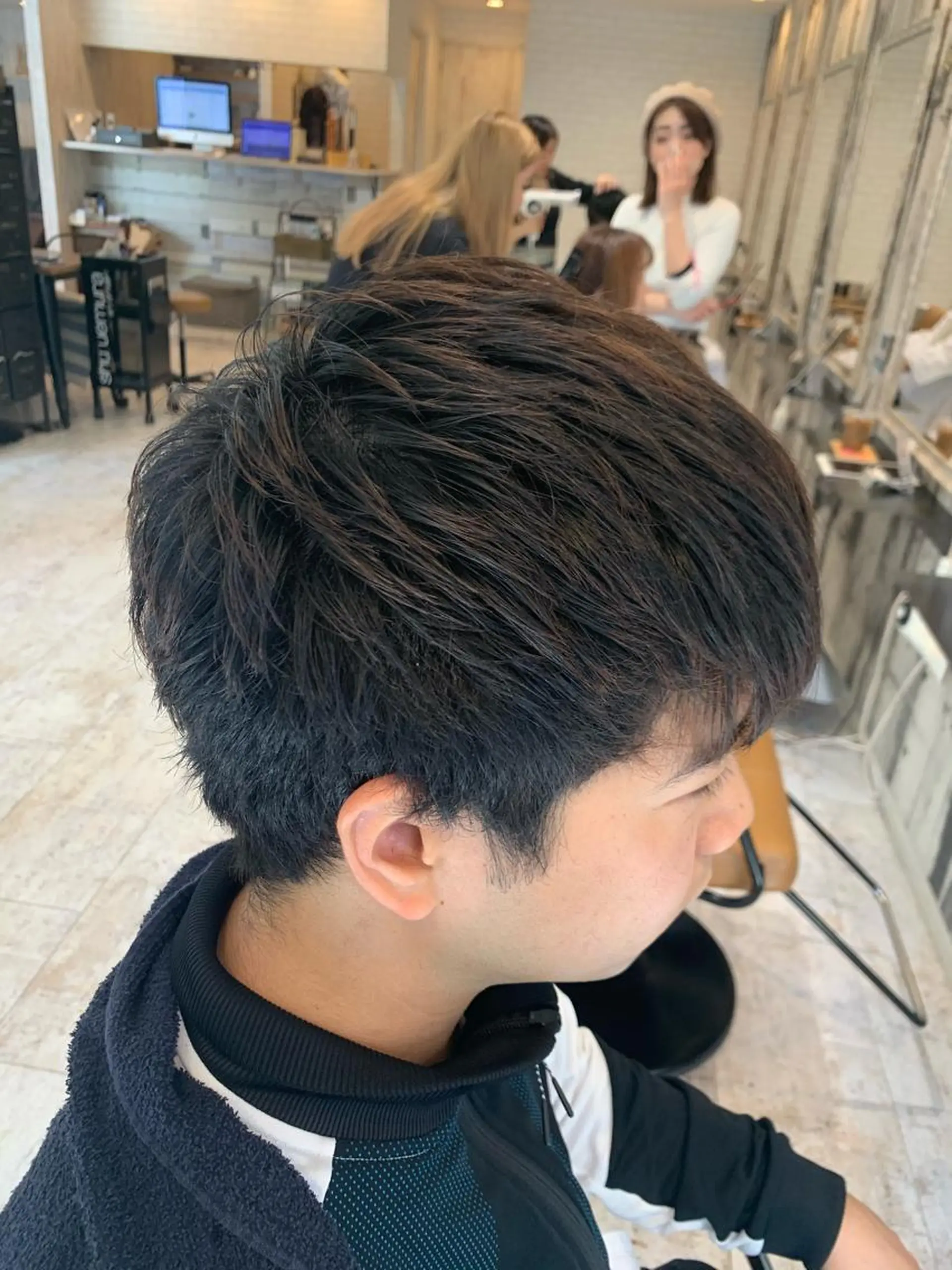 ショート ヤマダ サクラのヘアスタイル