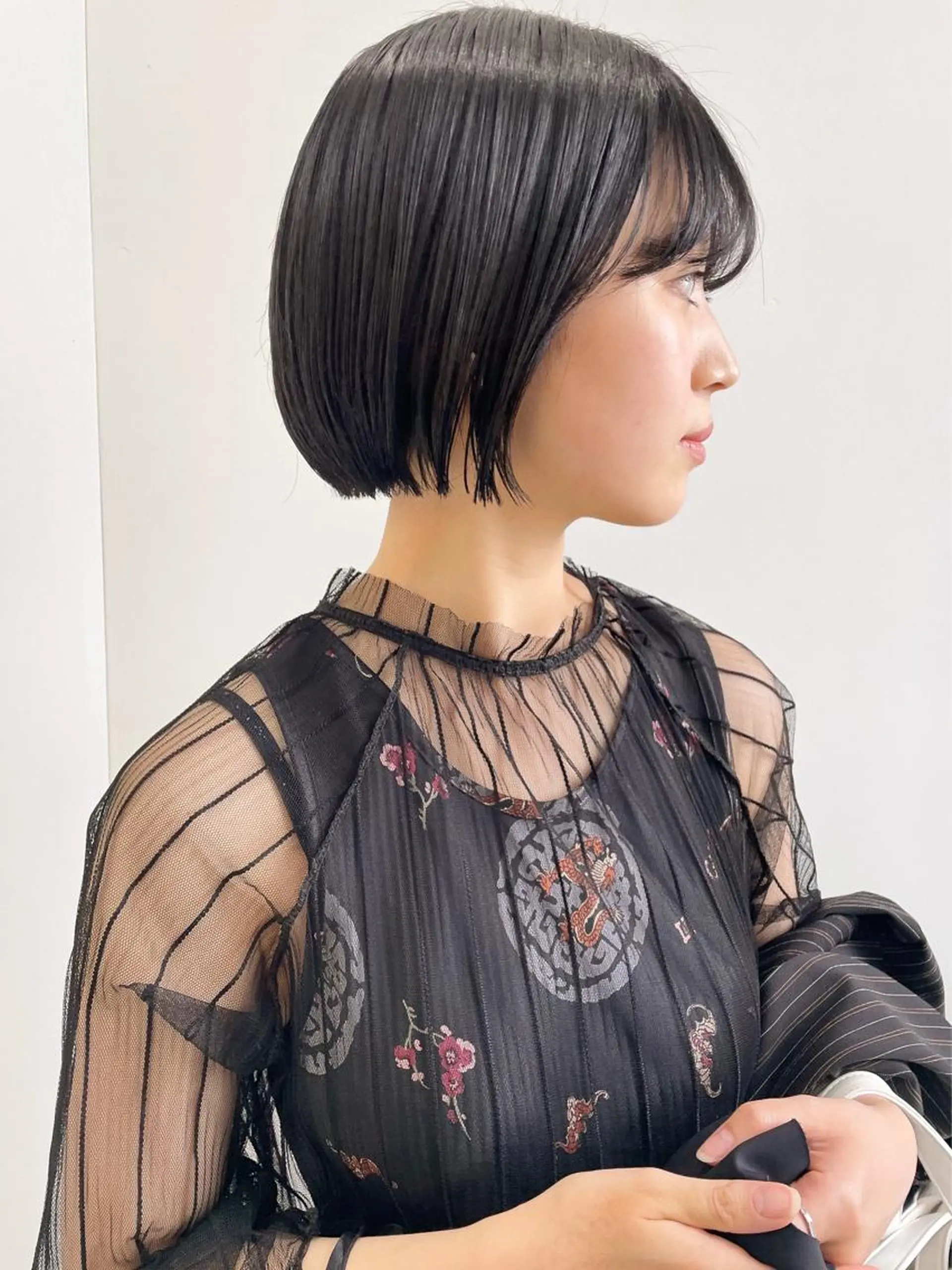 ミディアム カラー パーマ 💖美髪矯正💖 辻未侑のヘアスタイル