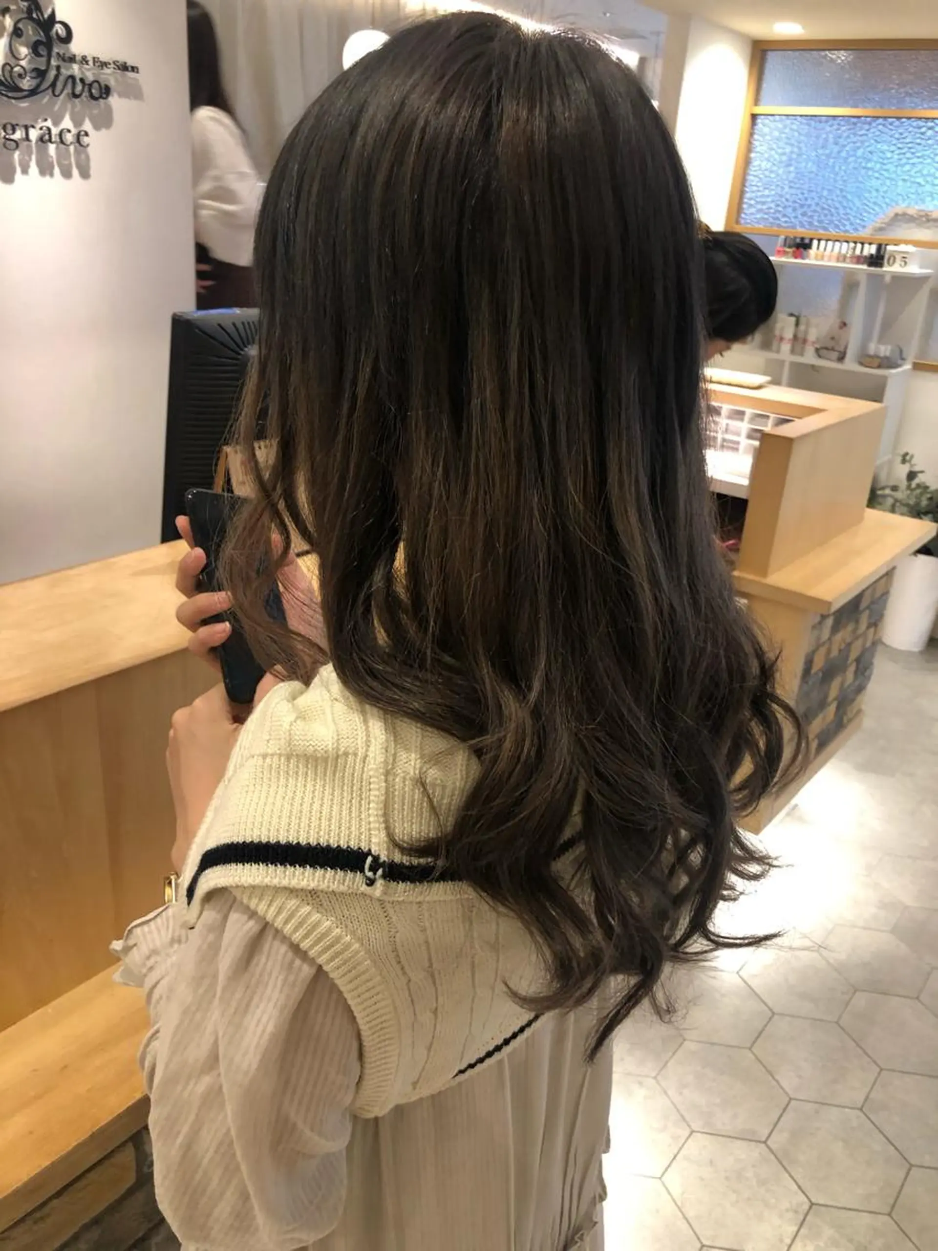 ロング カラー エクステ ロング なかがわ せいかのマツエク・マツパデザイン