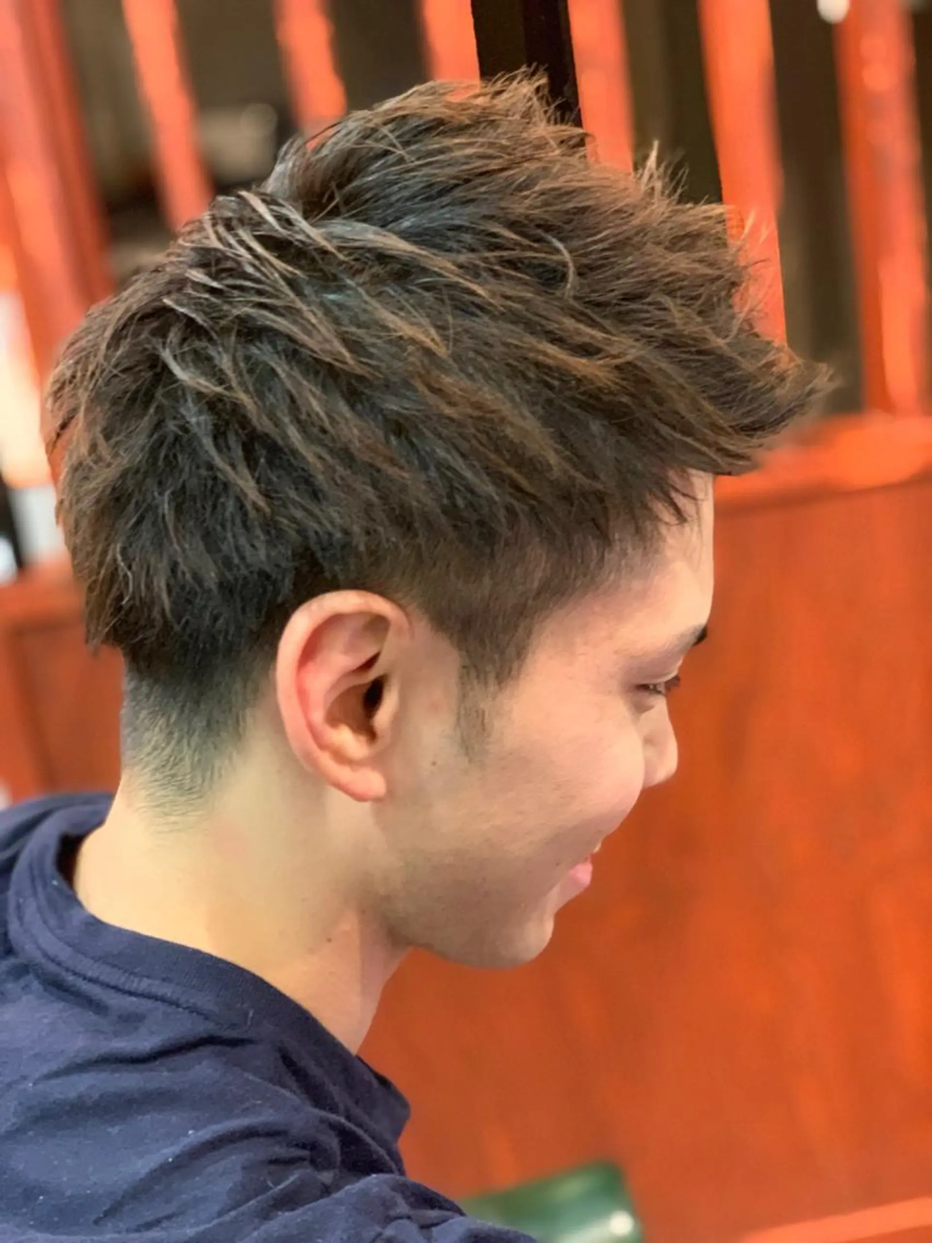 メンズ 高円寺 メンズカット 武内和樹のヘアスタイル