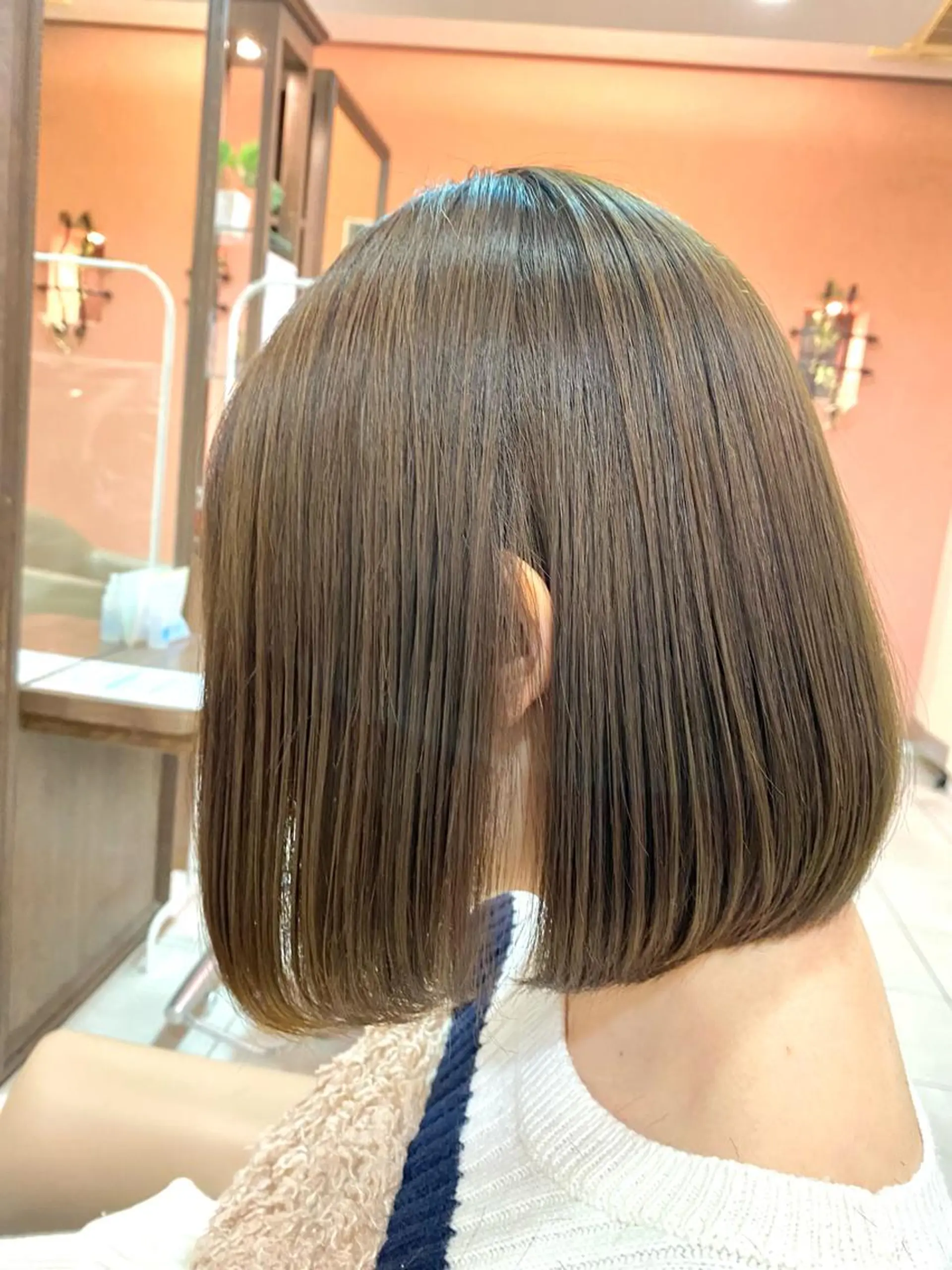 ミディアム 髪質改善 トリートメント カット トリートメント 《大人気髪質改善》 プログレス国分寺店のヘアスタイル