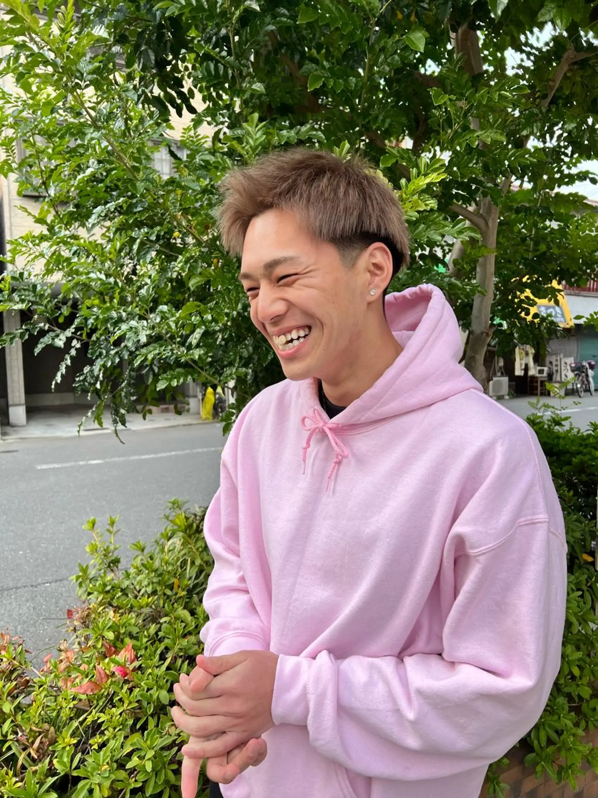 ショート カラー メンズ ✨レイヤー/透明感 /豊嶋里緒✨のヘアスタイル