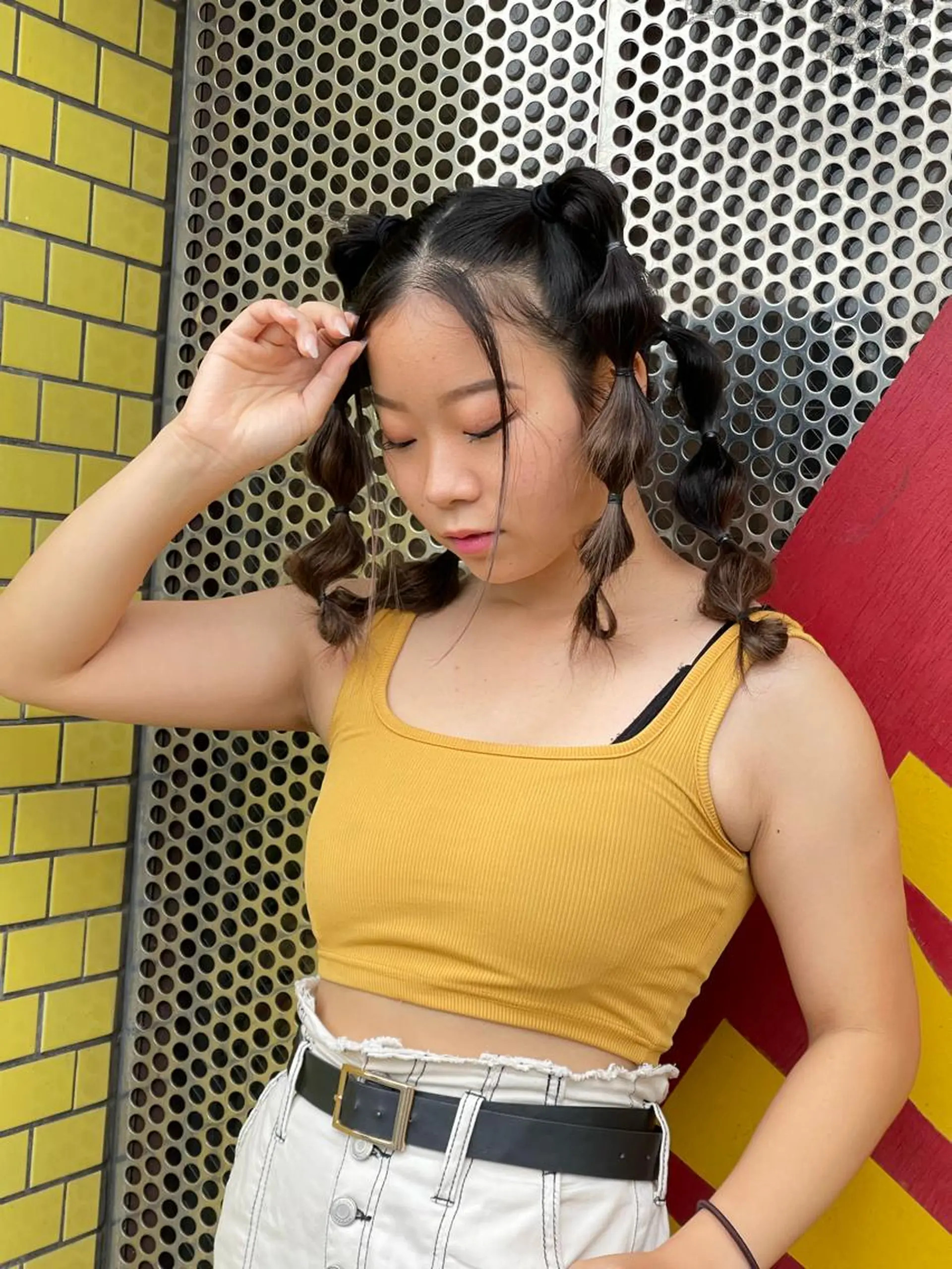 ロング ヘアアレンジ 🌚モデル募集60% off:Fuka🌝のヘアスタイル