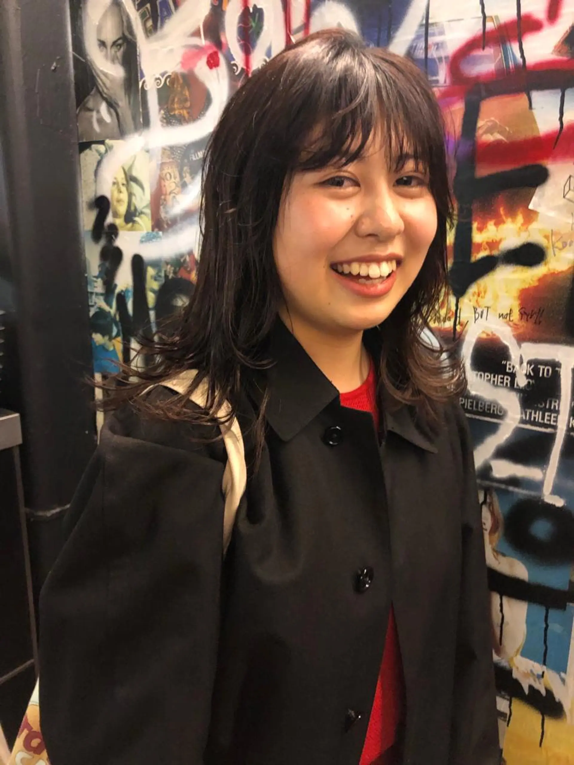 セミロング eri kinjoのヘアスタイル