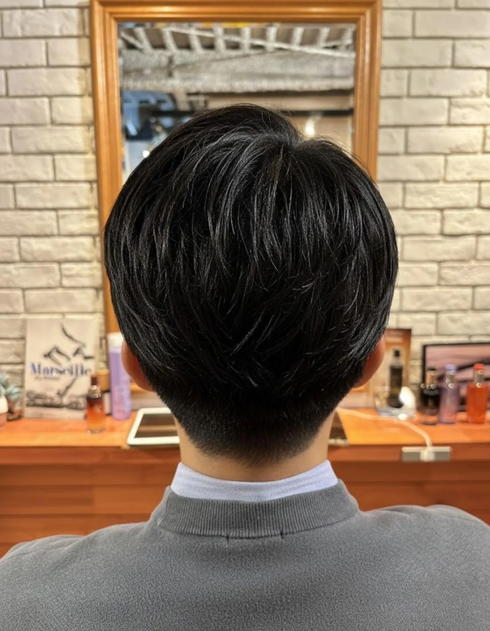 ショート パーマ カット パーマ トリートメント ヘッドスパ flencia 丸 和博｜カットのヘアスタイル