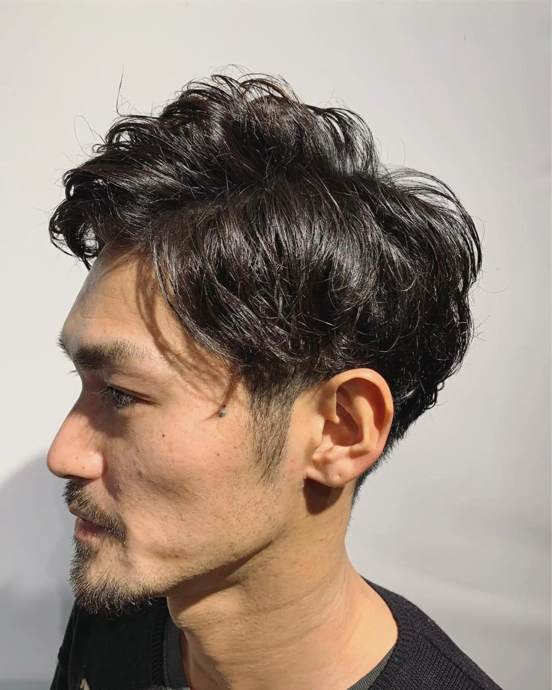 ショート パーマ メンズ Lee東三国 店長 谷辻誠志のヘアスタイル