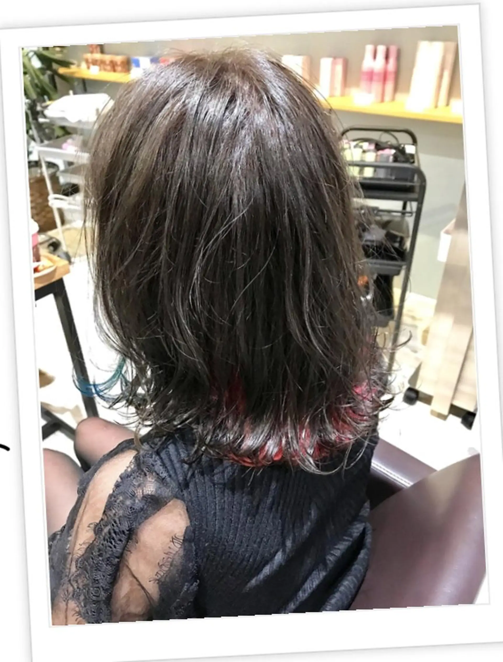 ミディアム カラー パーマ ヘアアレンジ メンズ キッズ ネイル マツエク・マツパ ヘアカラー トリートメント EnBlesS西宮 マンツーマン神道有基のヘアスタイル