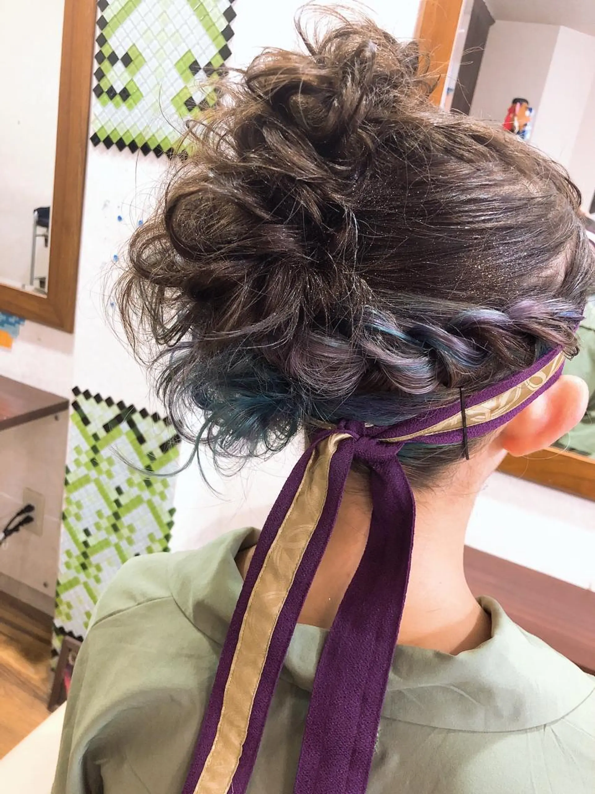 ミディアム 國次 夕貴のヘアスタイル