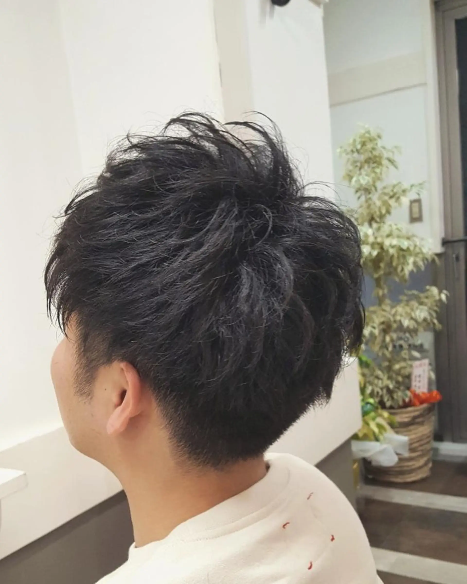 メンズ ビジネス ツーブロック カット GiseL ジゼル六本松のヘアスタイル