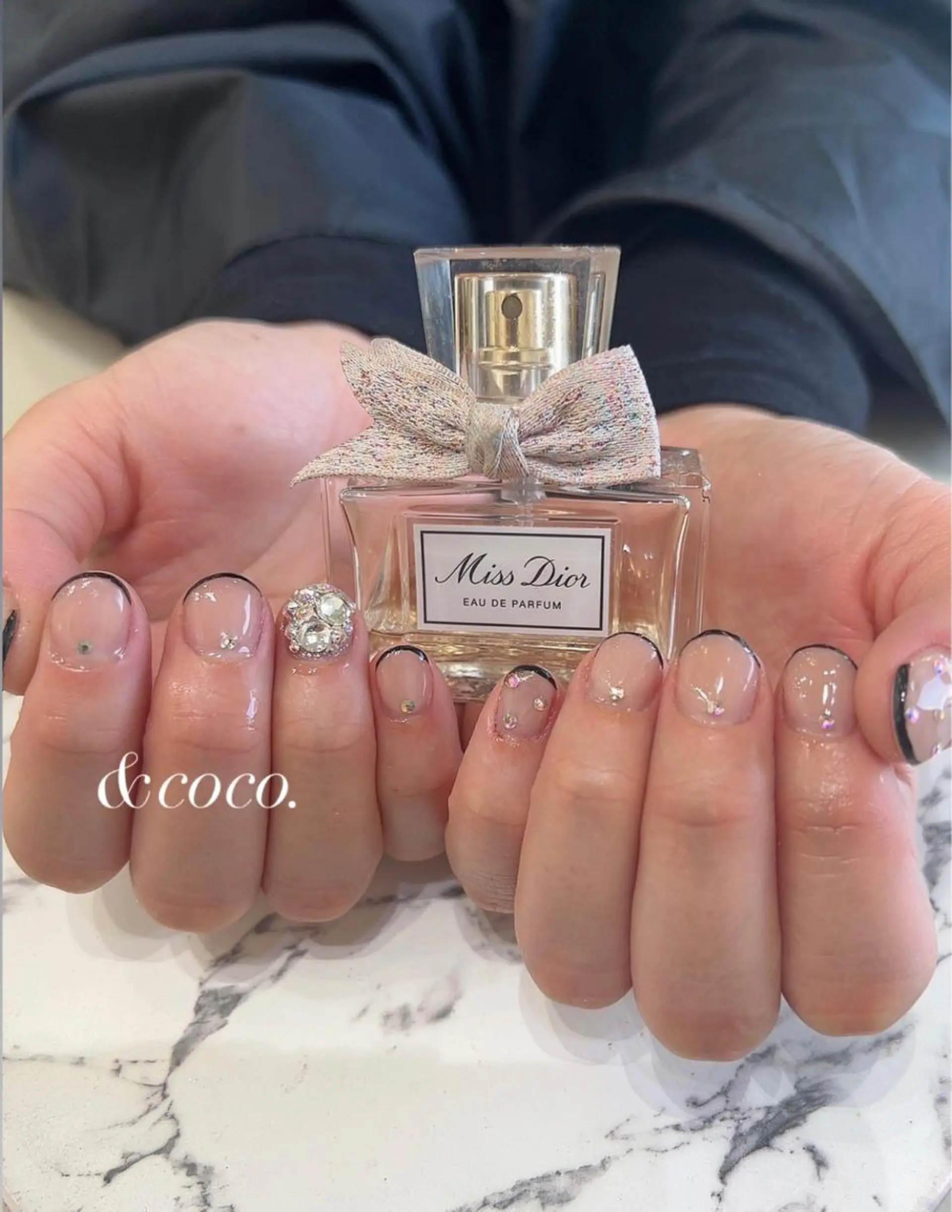 ネイル フレンチネイル ハンドネイル ＆ coco.のネイルデザイン