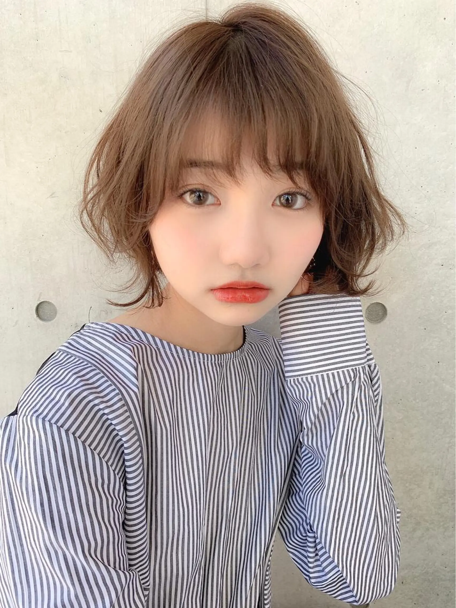 ショート ショートヘア ♡透け感カラー 大賀哲平♡のヘアスタイル