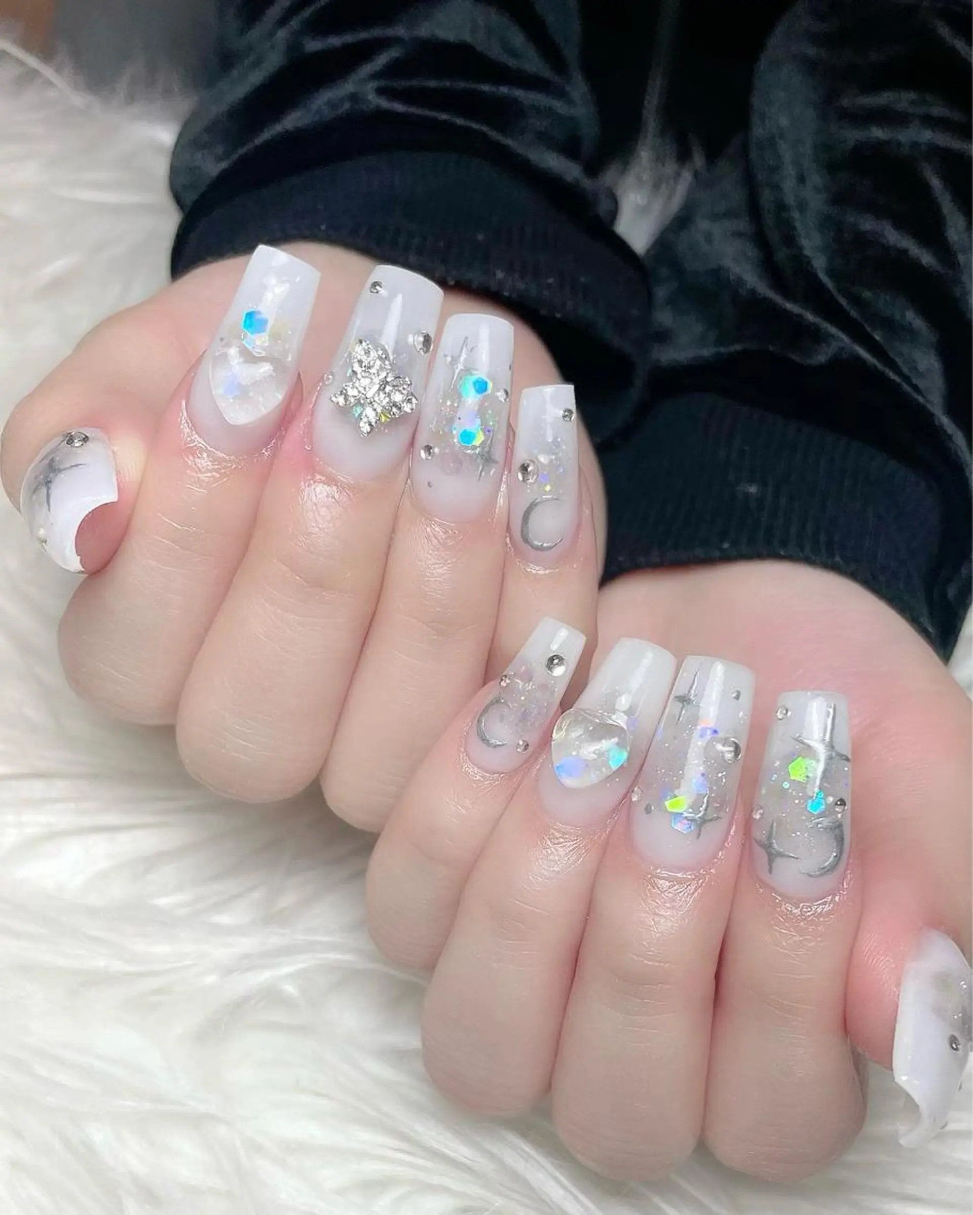 ネイル ハンドネイル Feel ‪‪☺︎‬Yuriaのネイルデザイン