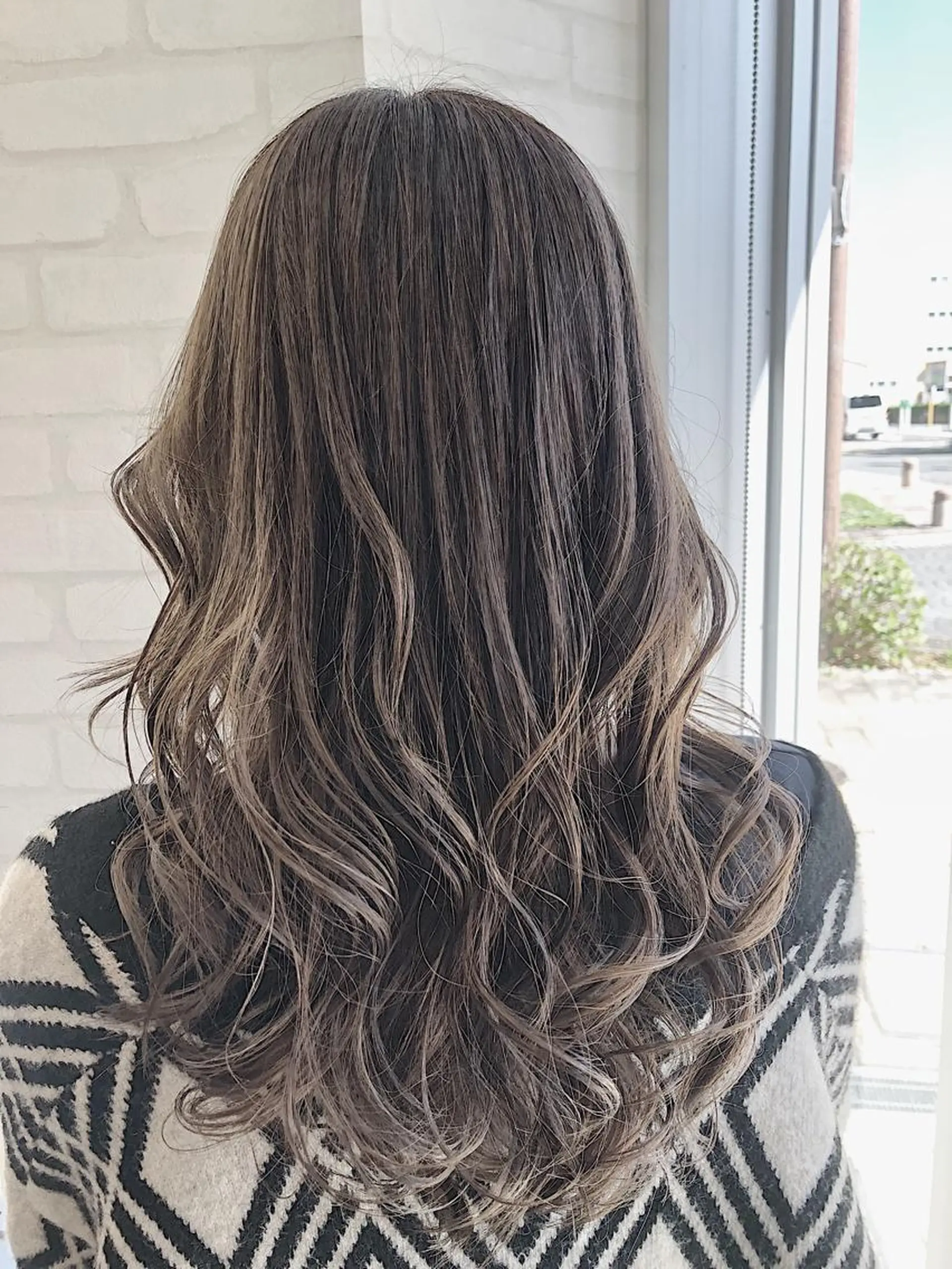 セミロング ヘアカラー トリートメント 【shower】 yousuke代表のヘアスタイル