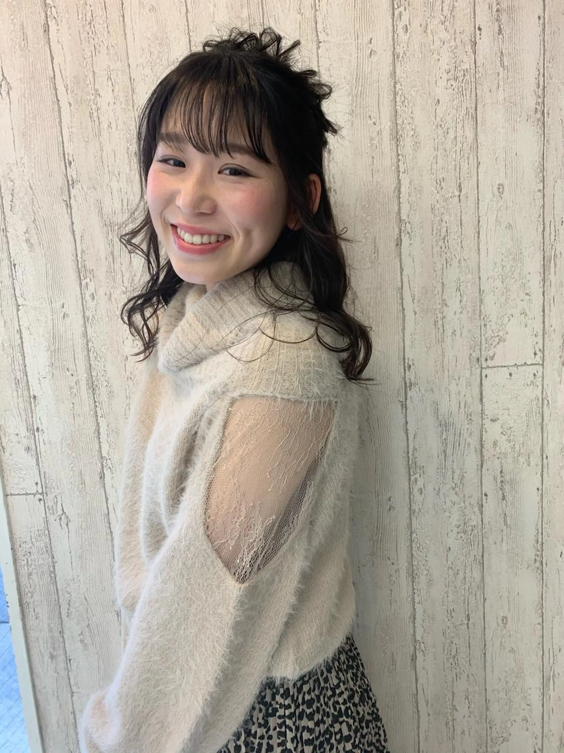 ヘアアレンジ 髪質改善/縮毛矯正 ツヤ髪🩷さつきのヘアスタイル