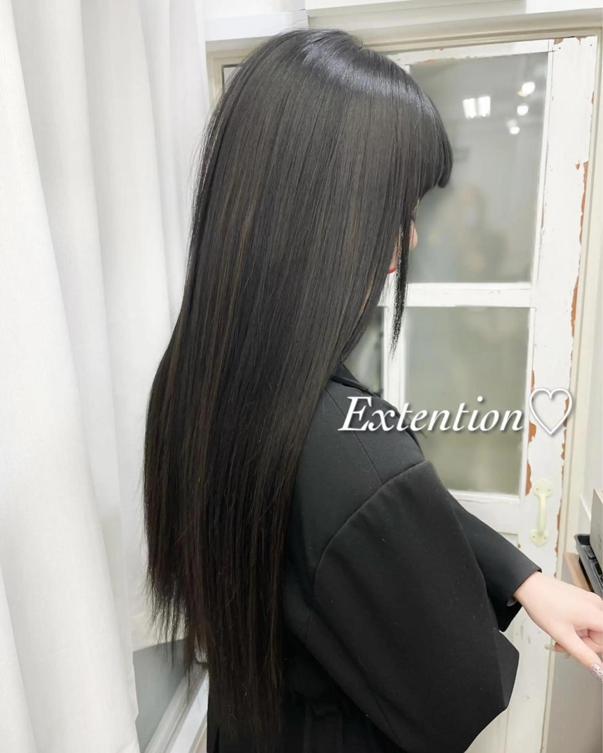 ロング カラー 韓国ヘア🤍髪質改善 🇰🇷AKANEのヘアスタイル