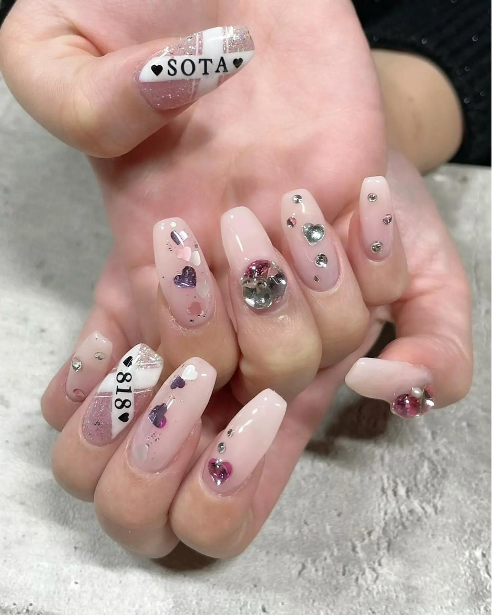 ネイル ジェルネイル 東 千夏のネイルデザイン