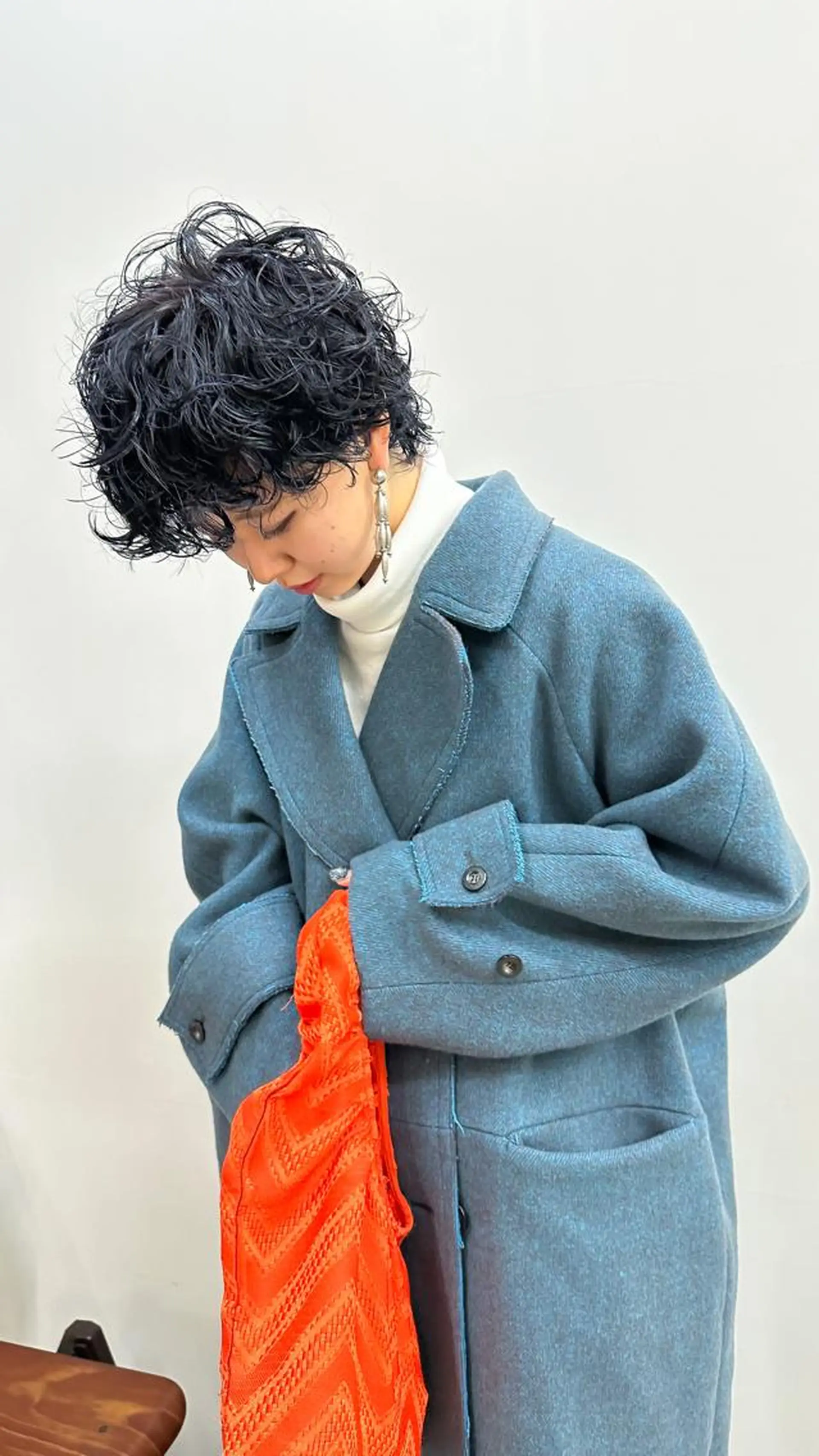 ショート パーマ カット パーマ 似合わせカット ケアパーマ喜来雅由のヘアスタイル