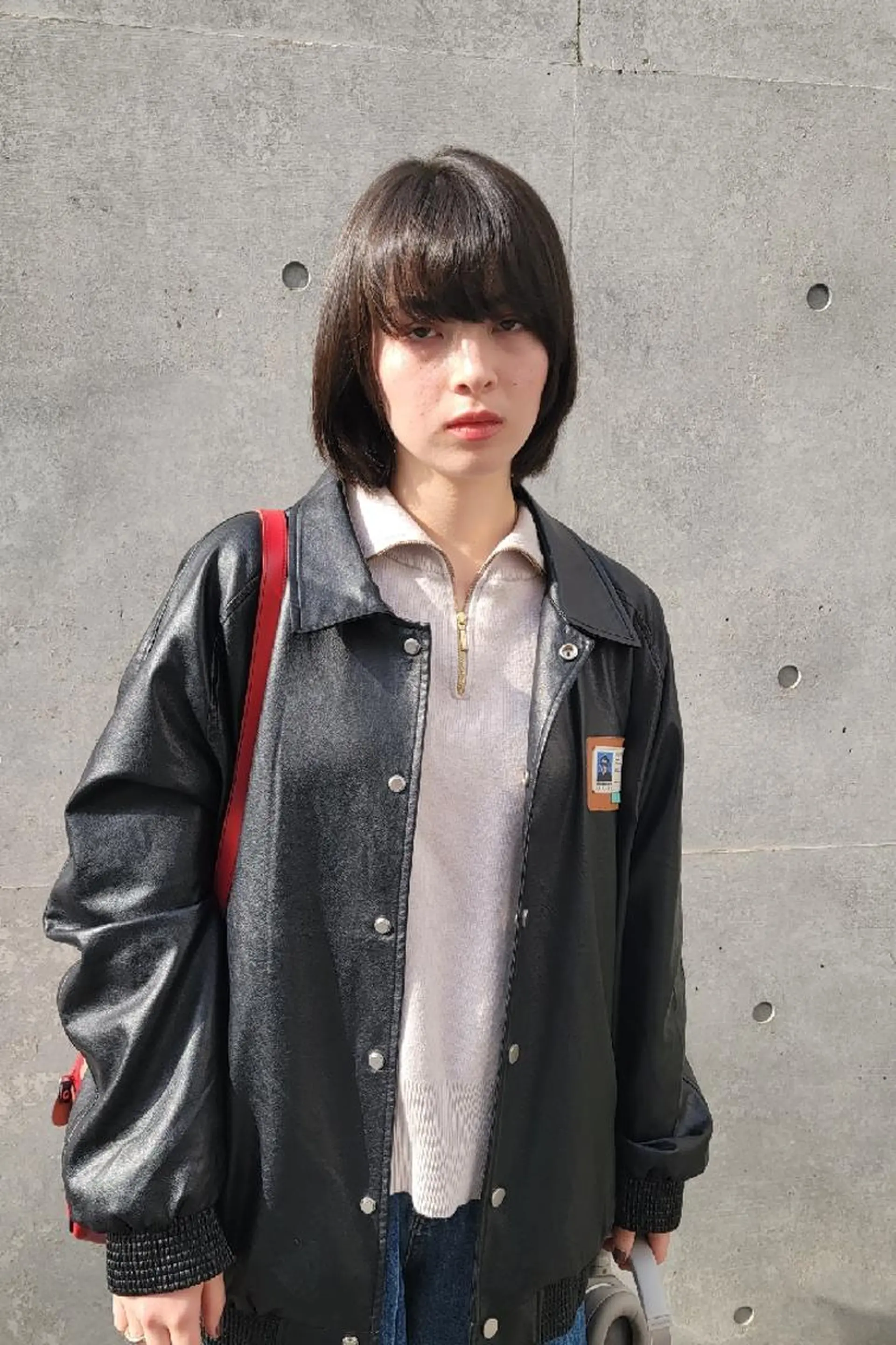 カラー ミディアム OMA　 カタギシのヘアスタイル