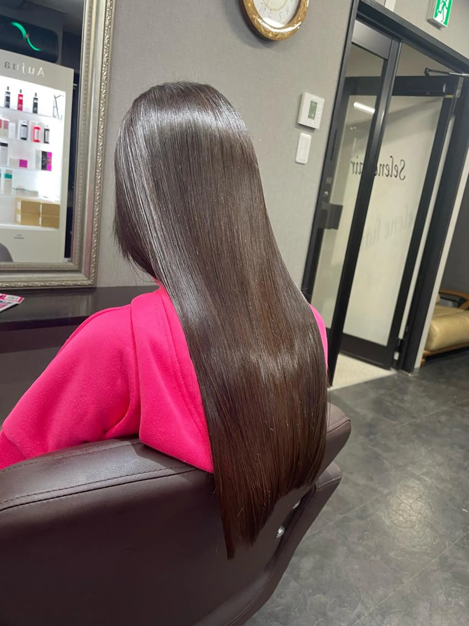 ロング 美髪矯正 蓮のヘアスタイル