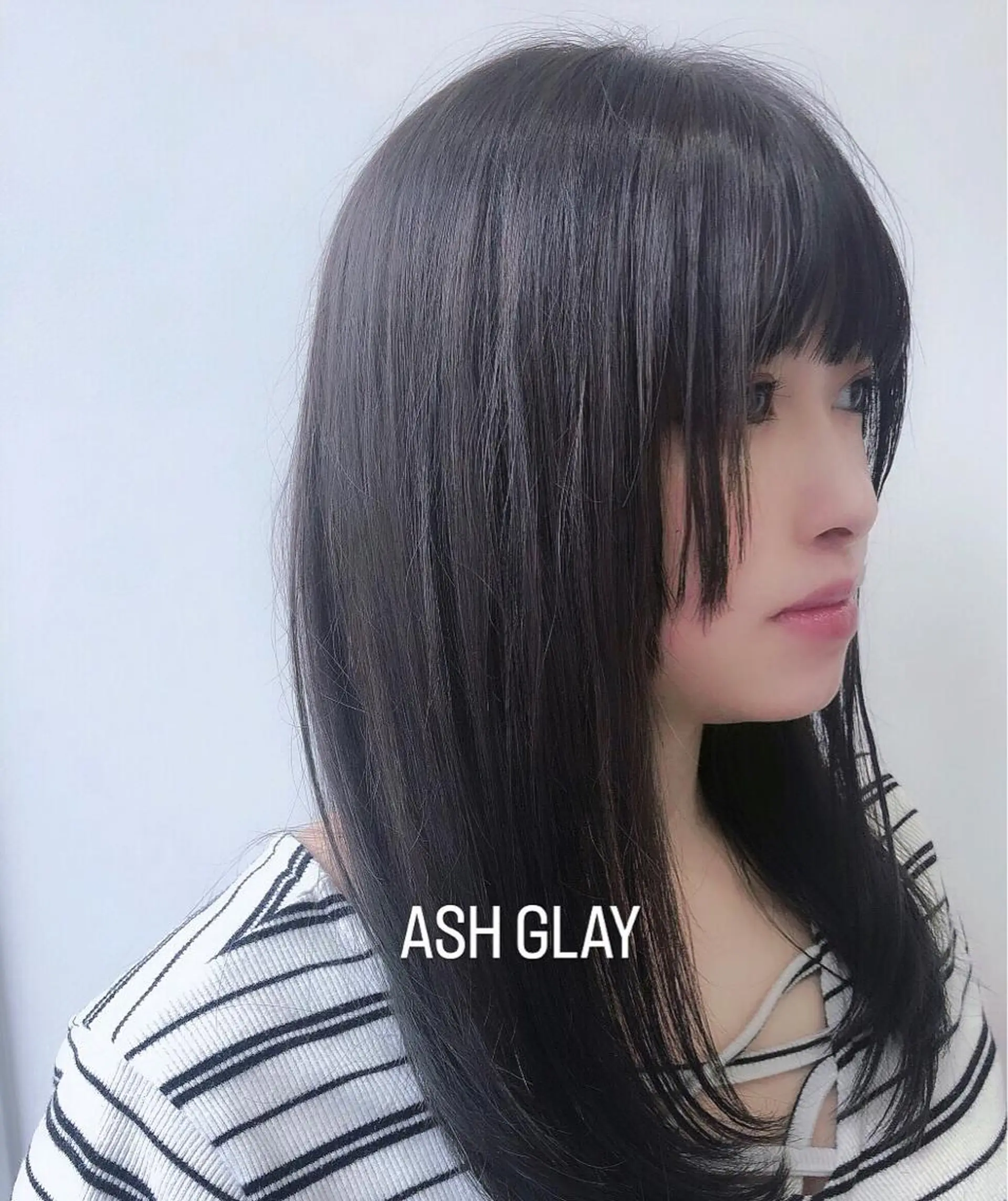 セミロング カラー ニュアンスパーマ/ フェザーパーマ/平木のヘアスタイル