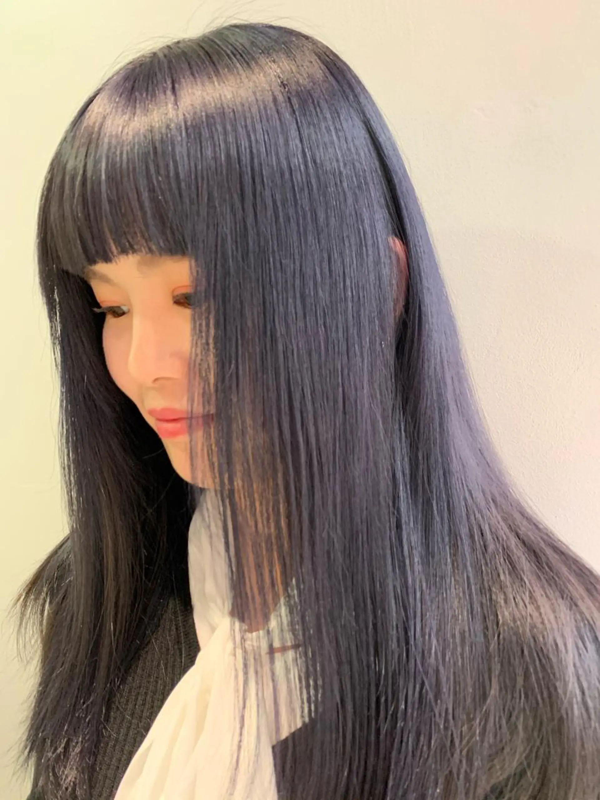 ロング カラー カット ヘアカラー トリートメント ヘアセット 怪我のため6月末 復帰予定田中瑞希🍃のヘアスタイル