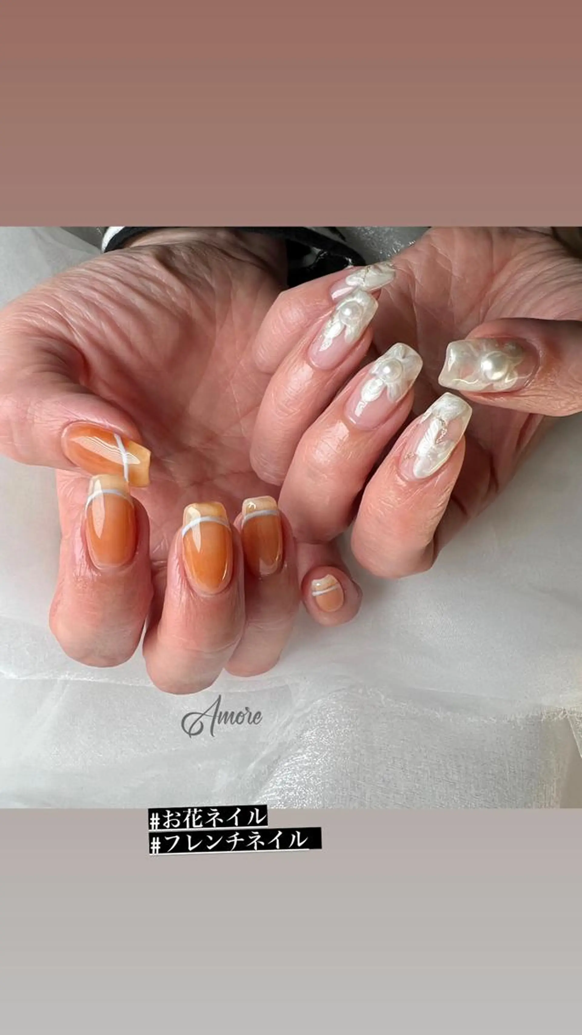 ネイル ジェルネイル 韓国ネイル ミラーネイル オフィスネイル パラジェル You kyehwaのネイルデザイン