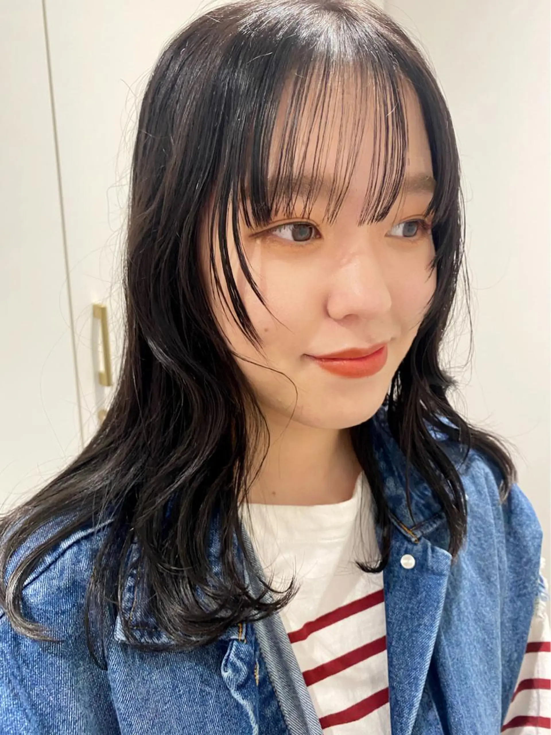 ロング 増井 彩乃のヘアスタイル