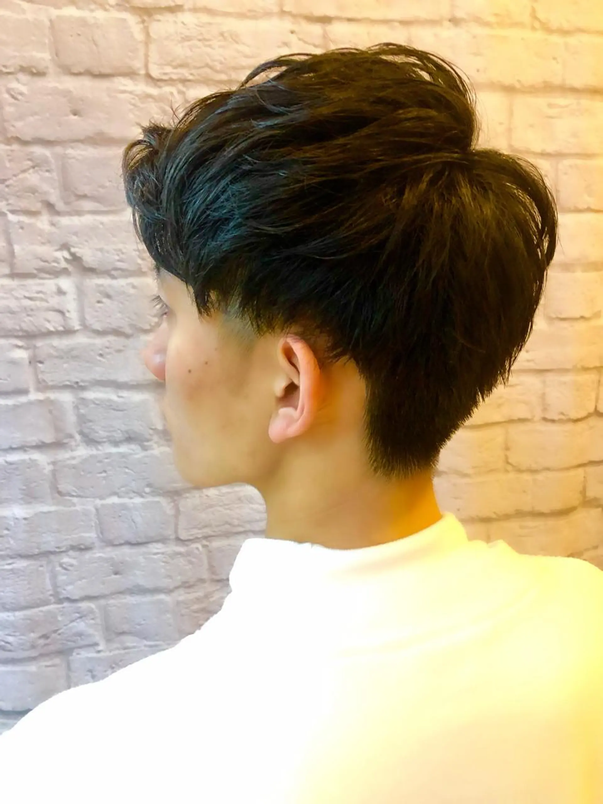 ミディアム パーマ ヘアアレンジ メンズ 【メンズカット】 黒田美穂のヘアスタイル