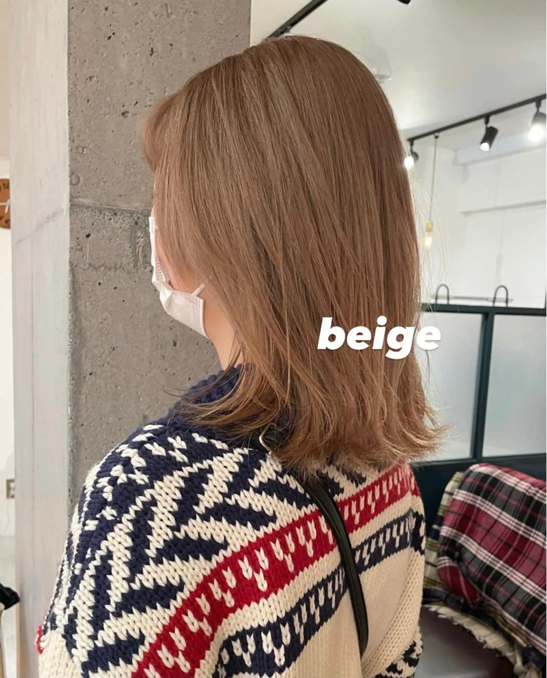 ミディアム カラー パーマ ヘアアレンジ ネイル マツエク・マツパ Miku /ボブのヘアスタイル