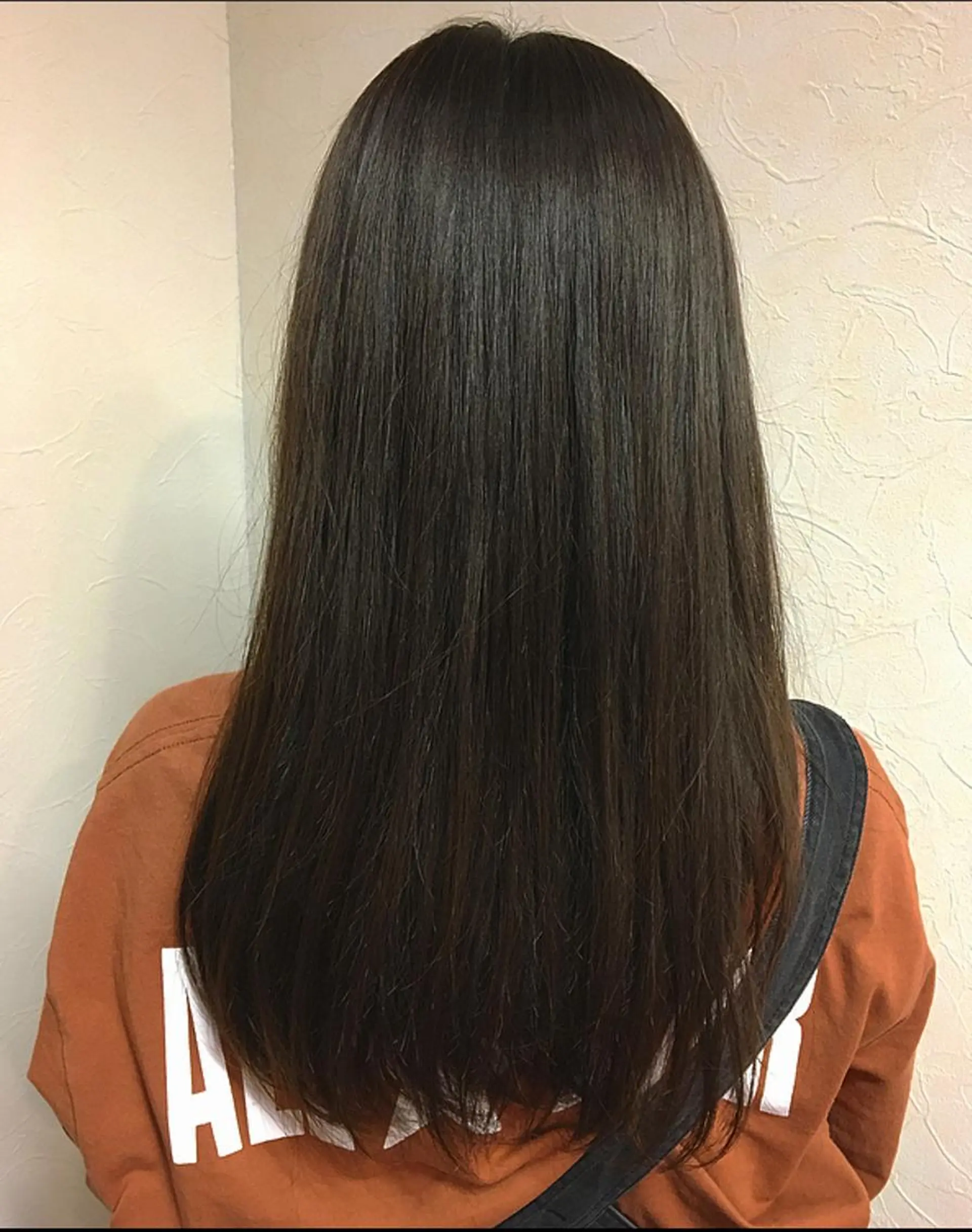 ロング 縮毛矯正 トリートメント おの はるかのヘアスタイル