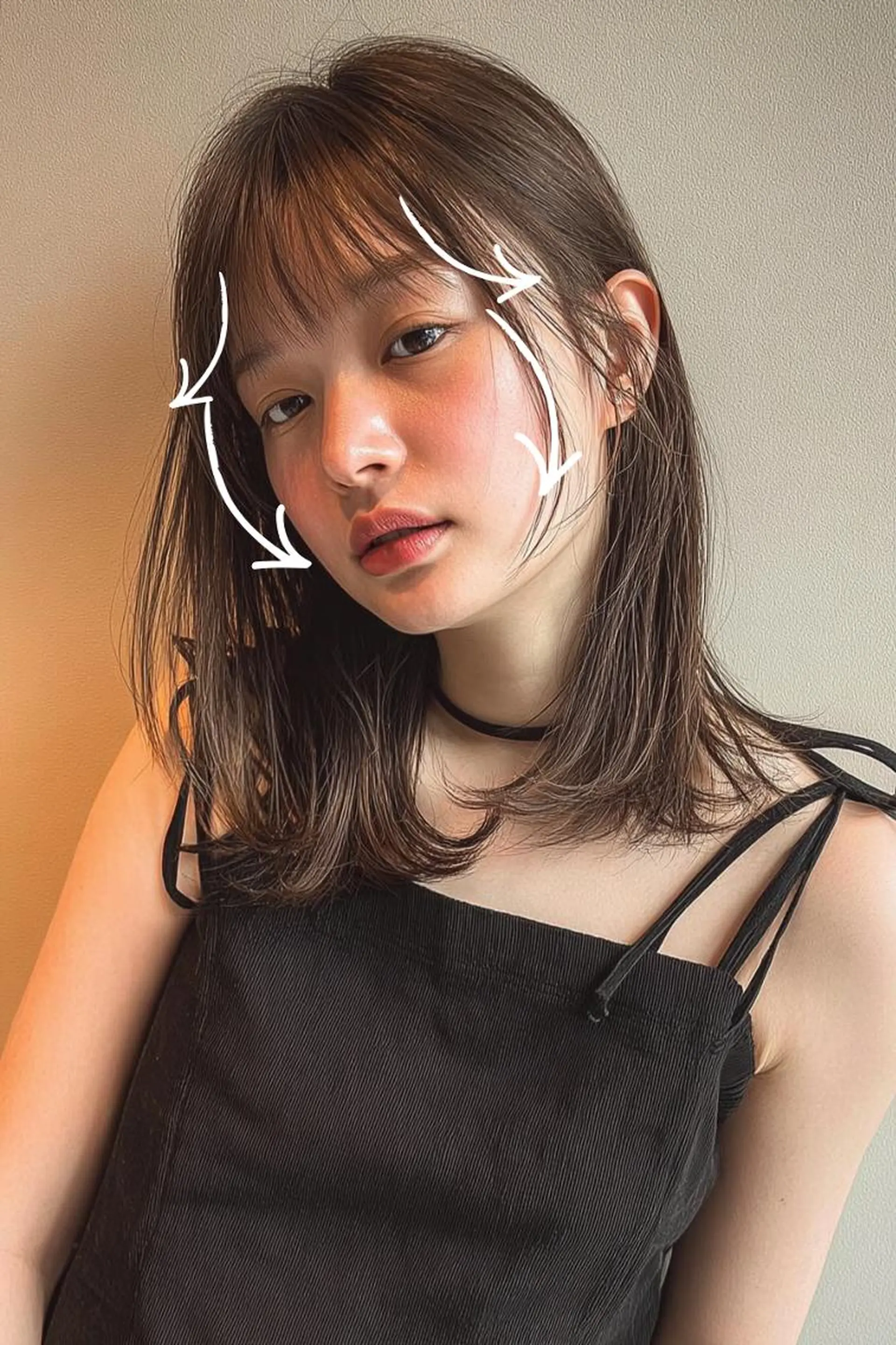 ミディアム ✿YUNA✿ 《お手軽イメチェン》のヘアスタイル