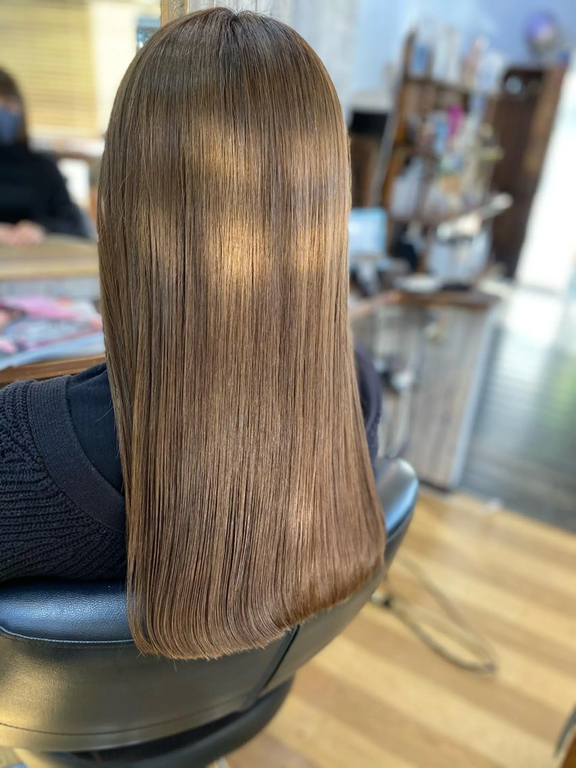 ロング カラー アクアカラー トリートメント コグチ ヒカルのヘアスタイル