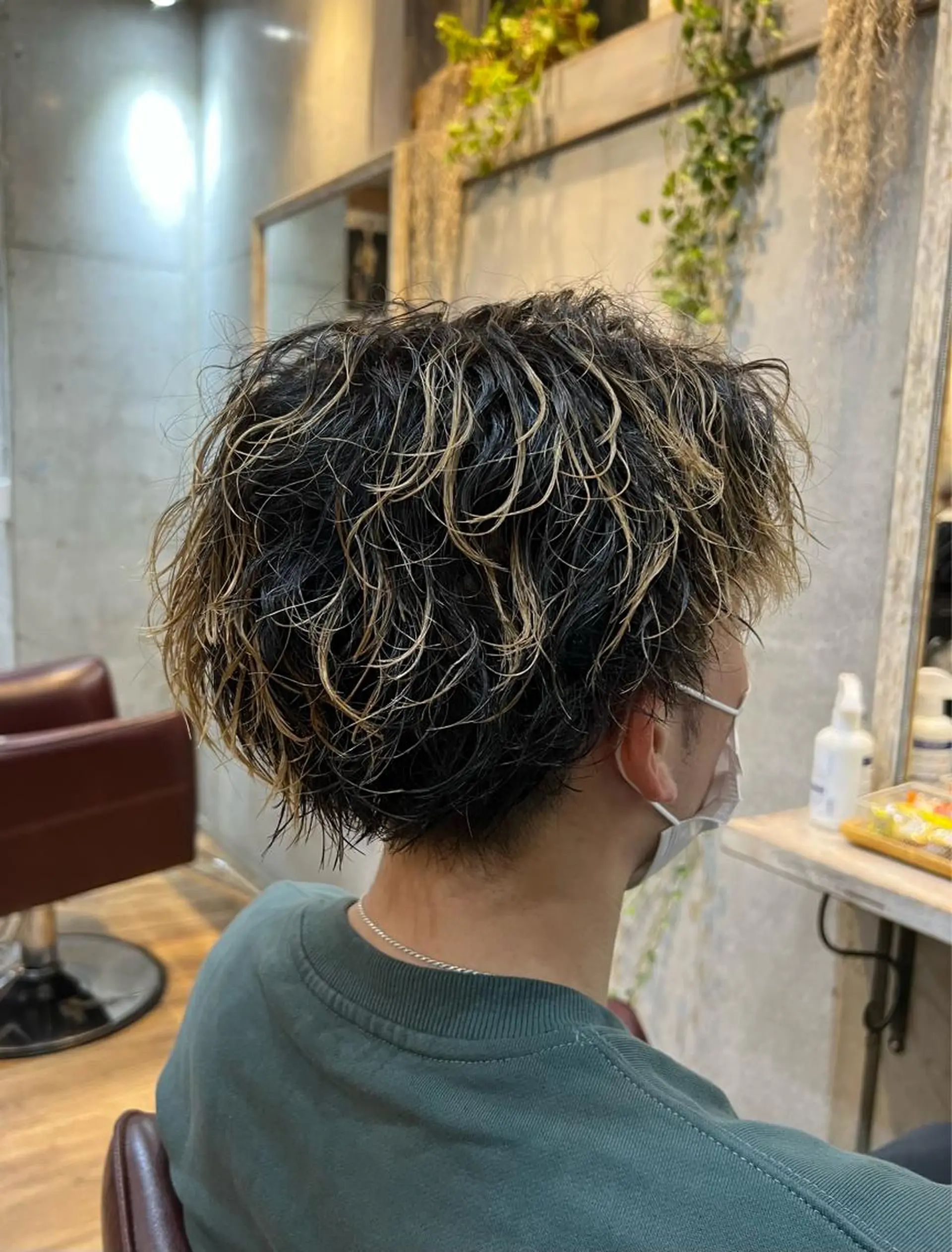 パーマ メンズ 高橋 竜也のヘアスタイル