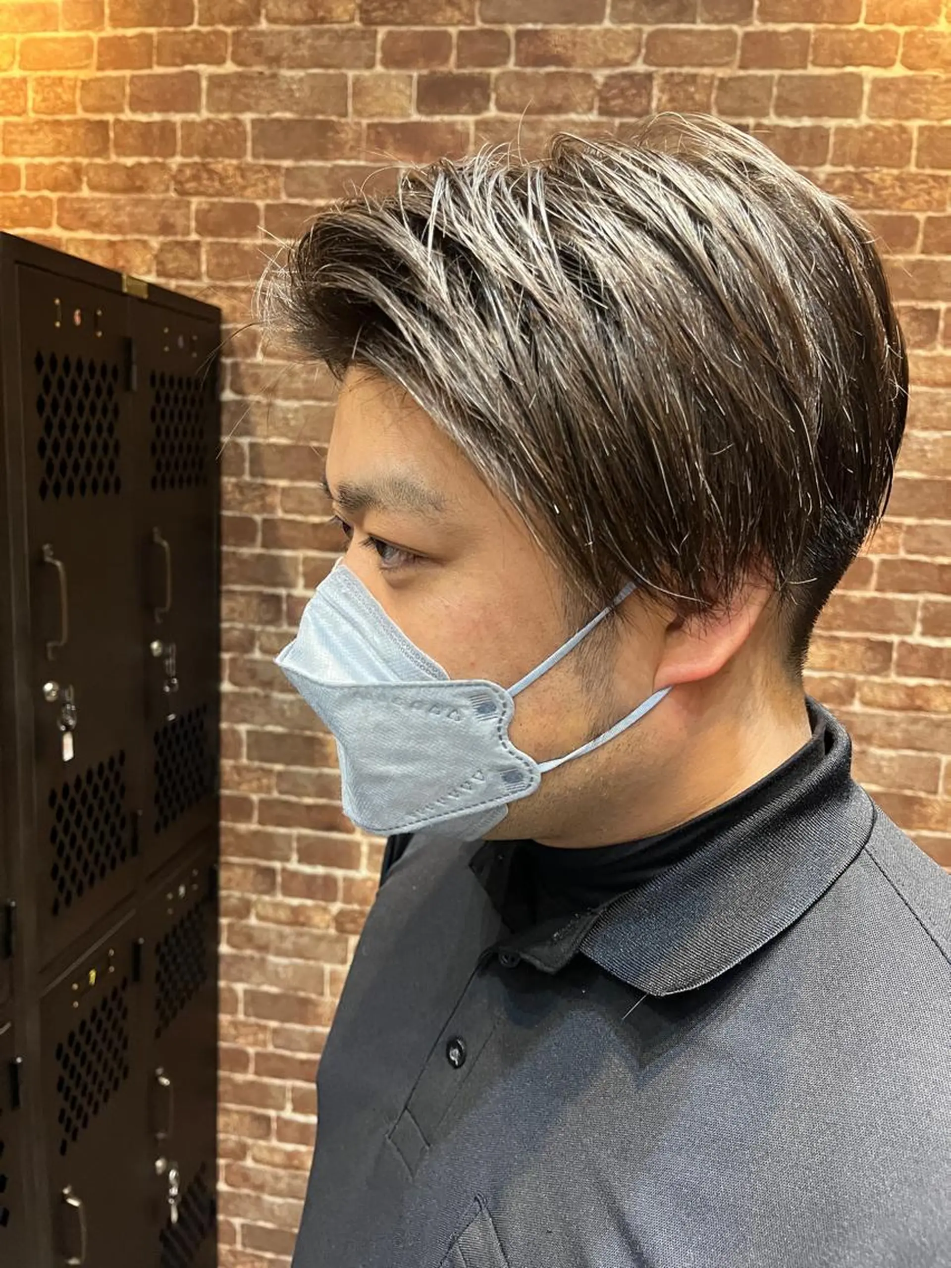 ショート カラー パーマ ヘアアレンジ メンズ キッズ ネイル マツエク・マツパ アイブロウ メンズブリーチ メンズハイライト メンズインナーカラー メンズ韓国風 ブリーチ 久木原 ゆりのヘアスタイル