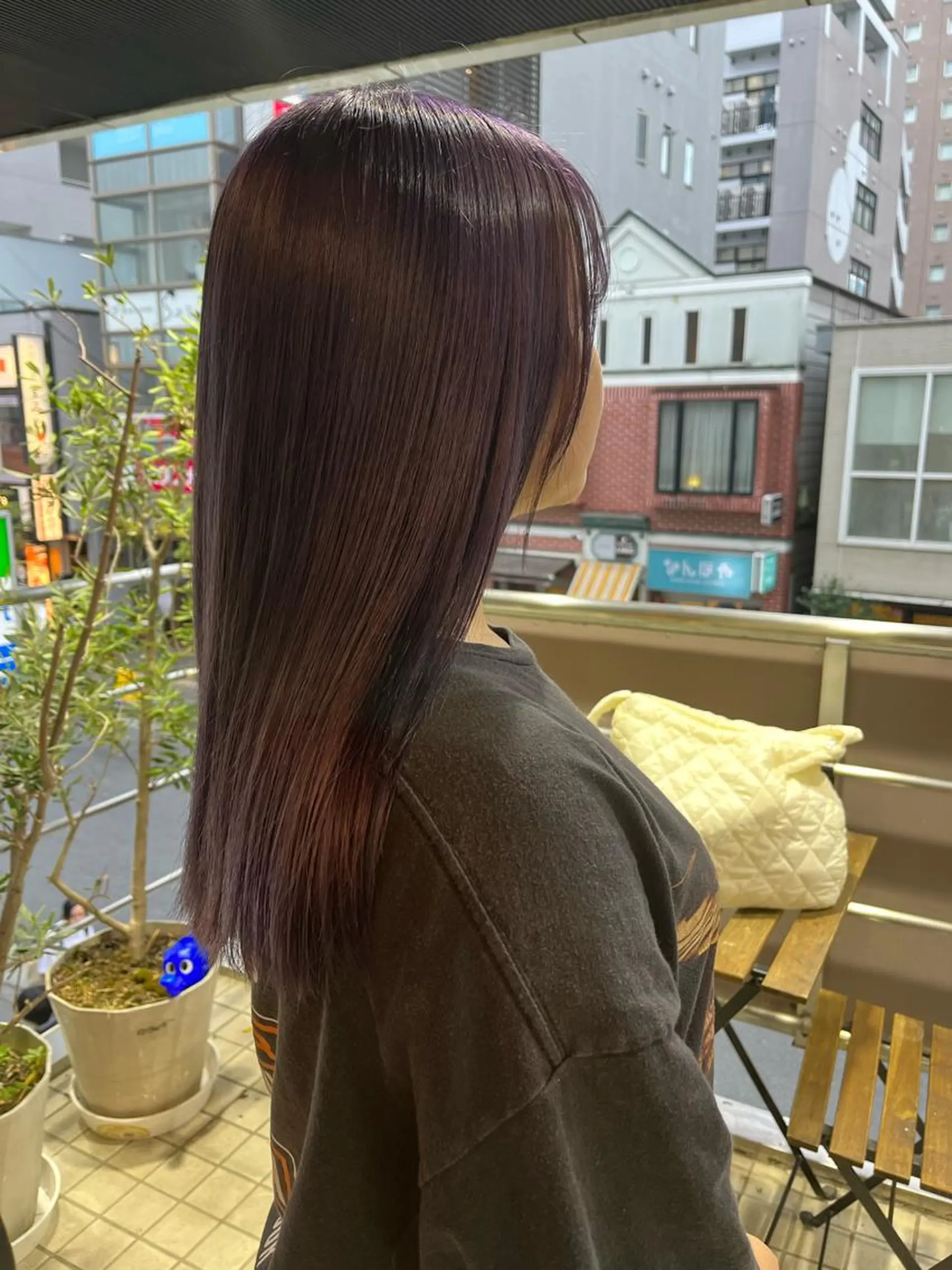 カラー ブリーチ ケアブリーチ ダブルカラー イヤリングカラー グレージュ ヘアカラー トリートメント カットパーマ 🌀あさみのヘアスタイル