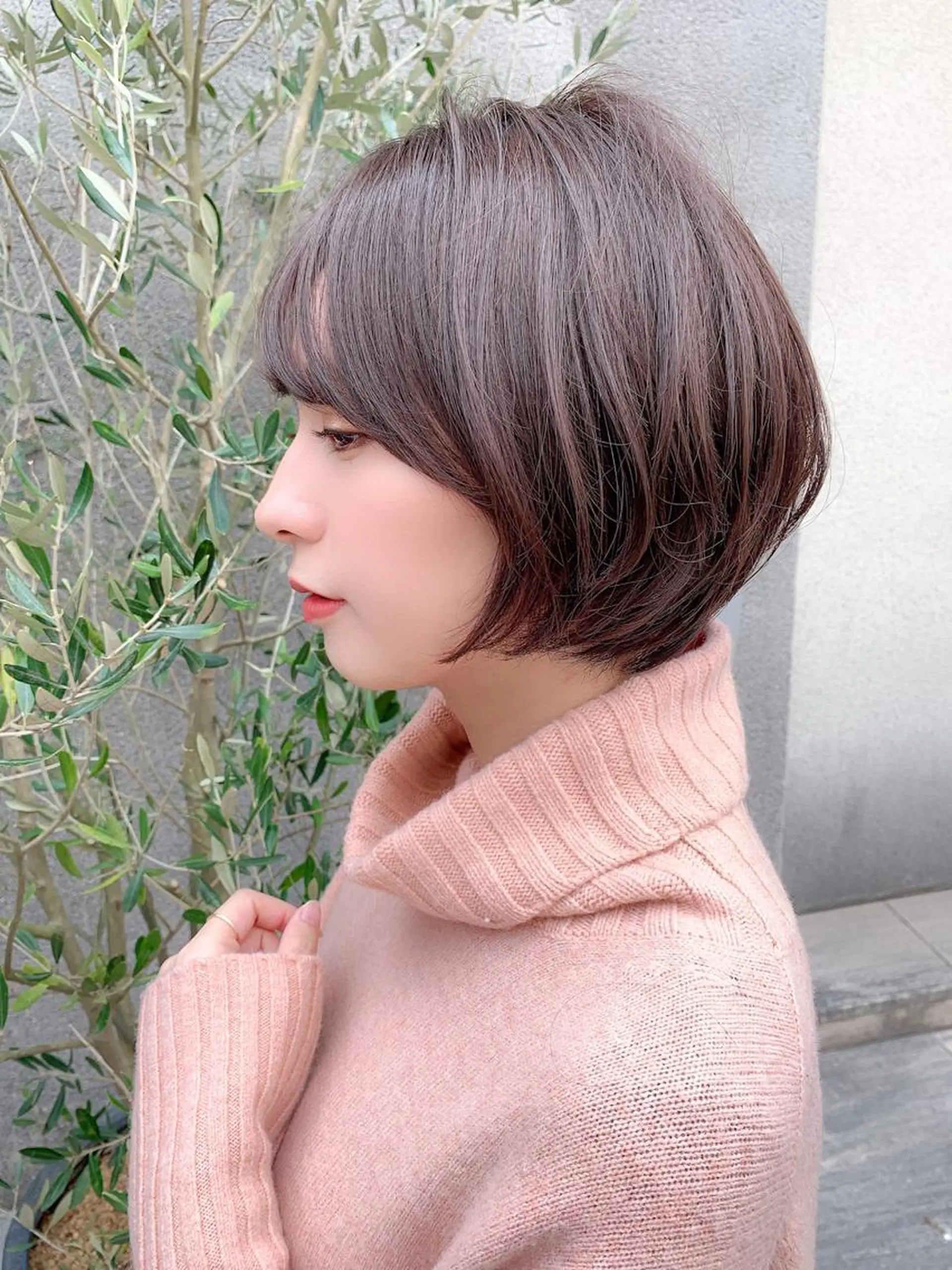 ショート カラー 大人かわいい💍🤍 ボブ/ショートボブのヘアスタイル