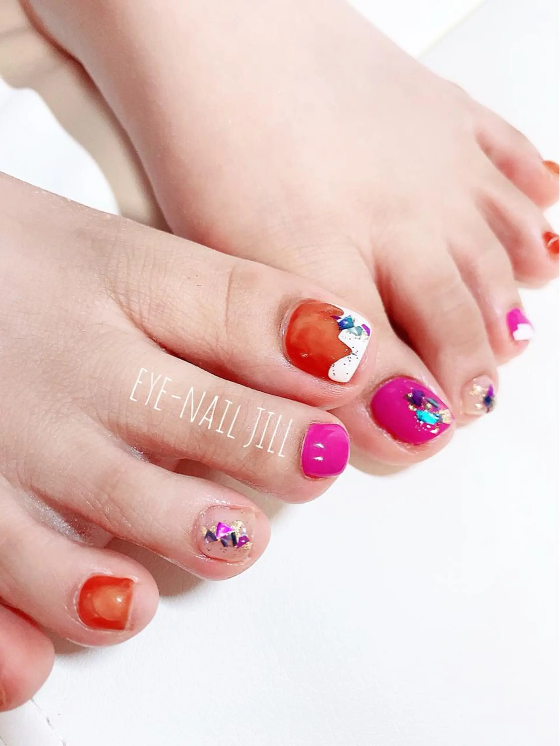 ネイル フットネイル JILL sa-yaのネイルデザイン