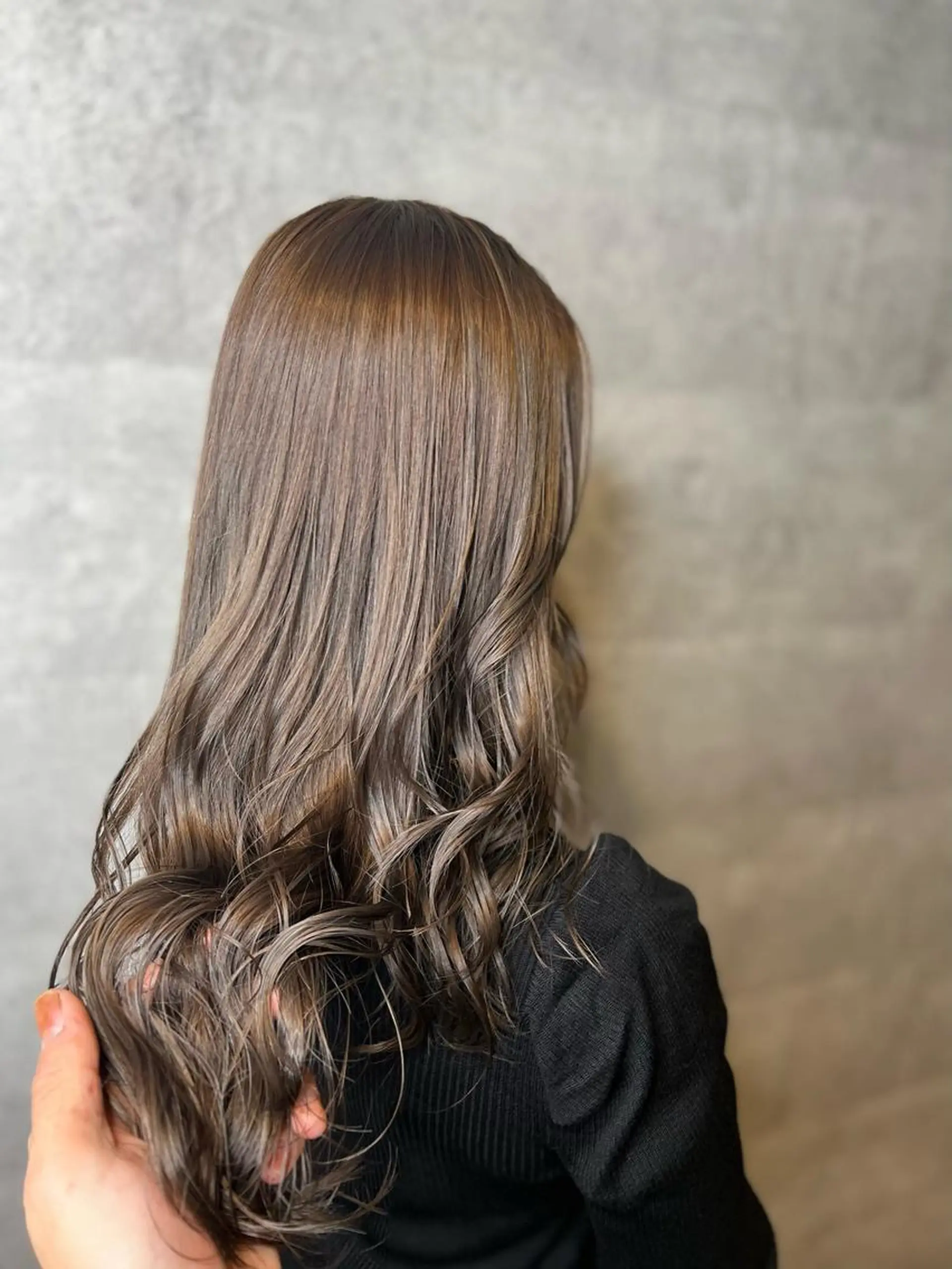 ロング カラー 🌿海山龍馬🌿前髪 /顔まわり/レイヤーのヘアスタイル