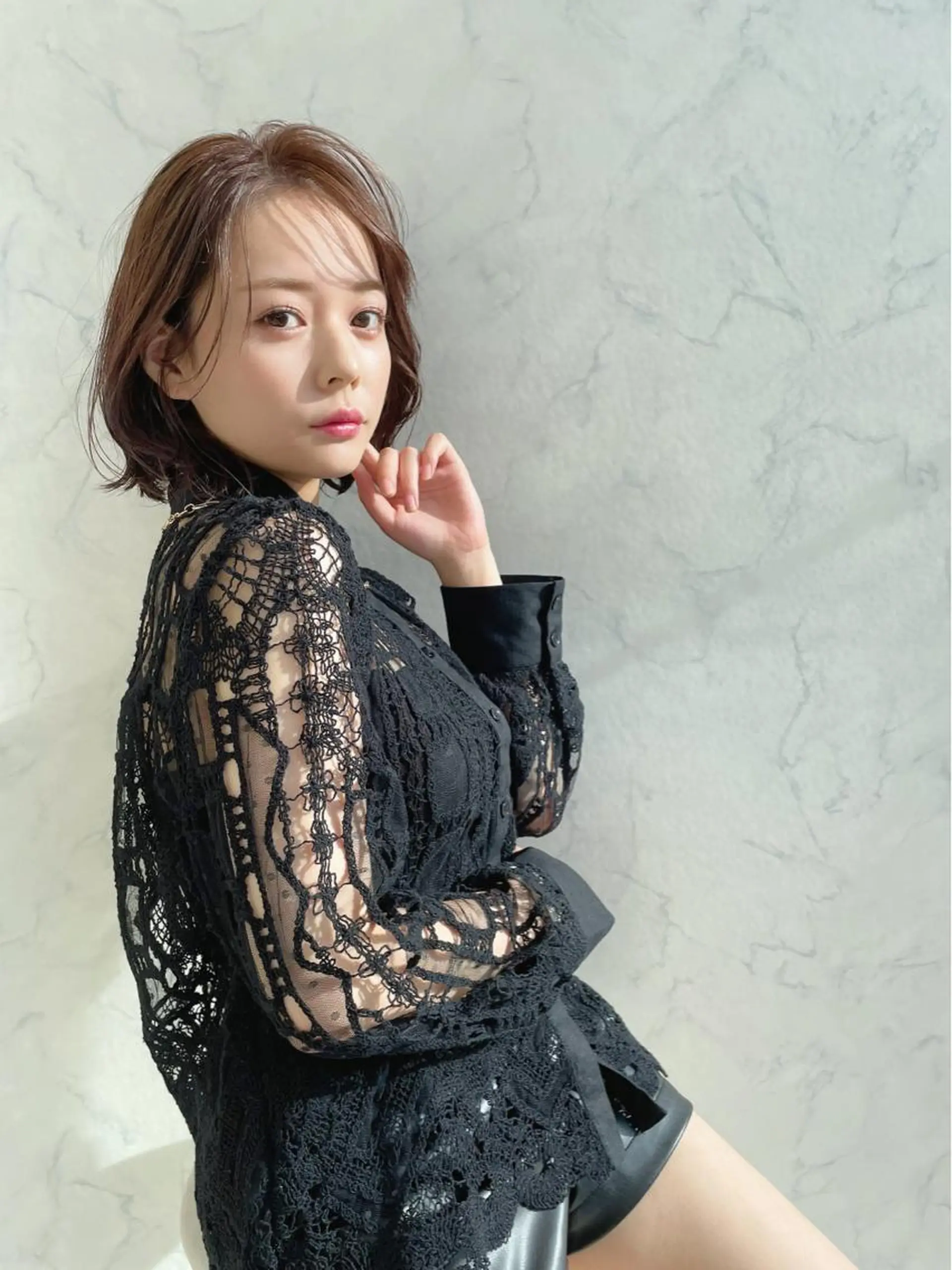 ショート カット ヘアカラー チダアキフミ Ash大森のヘアスタイル