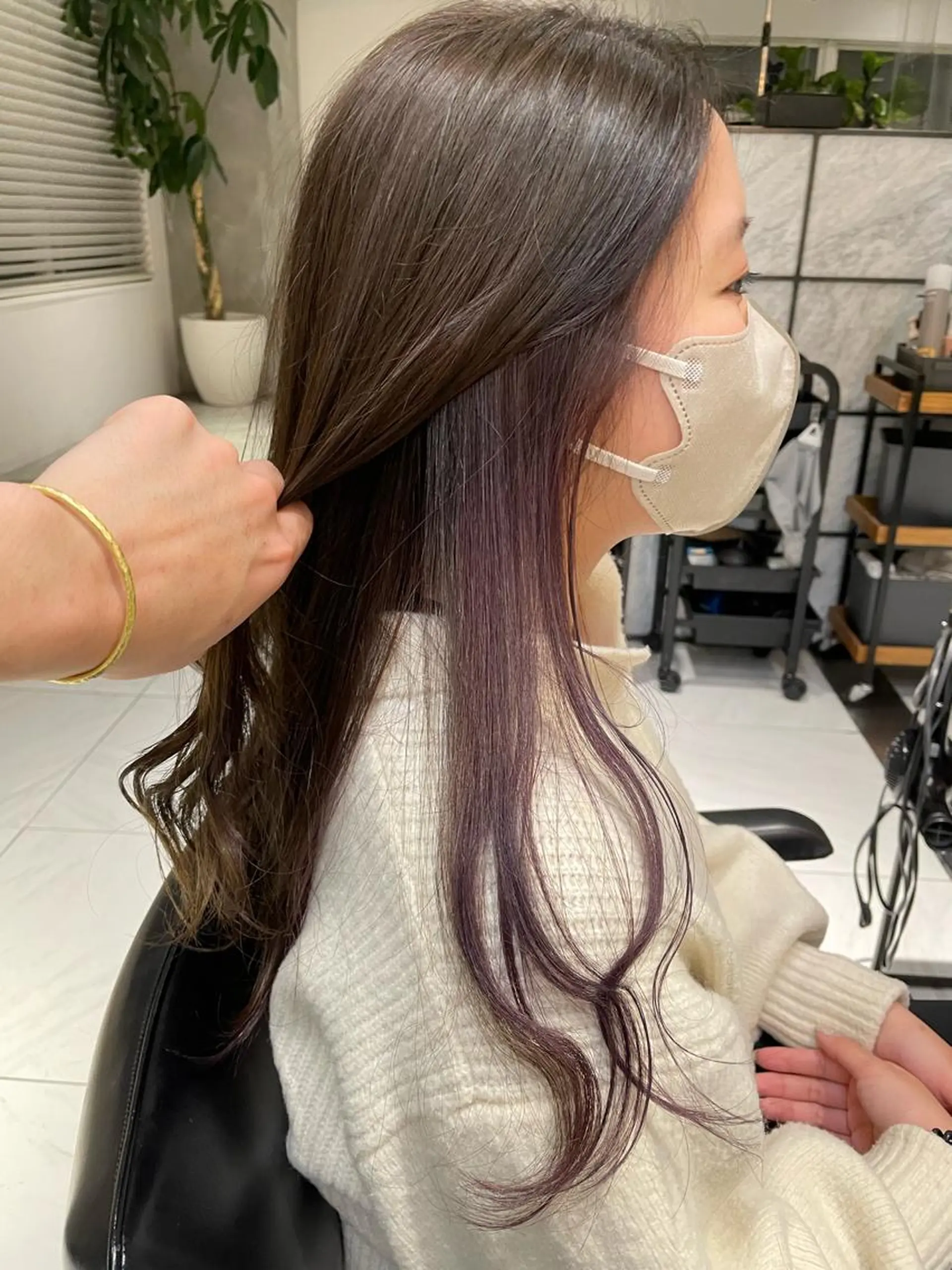 ロング カラー カット ヘアカラー トリートメント 🦕小林 大地🦕のヘアスタイル